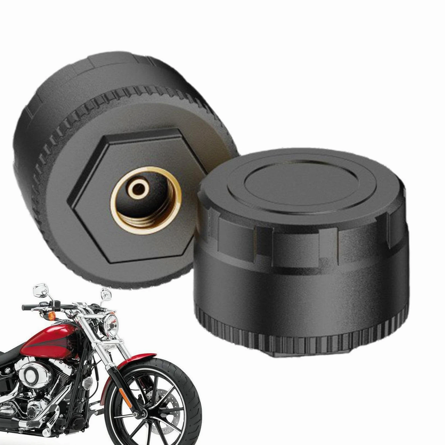 Manómetro de presión de neumáticos preciso Inalámbrico de Monitoreo de | de Monitoreo de Presión de Neumáticos Para Moto Scooter Todoterreno y