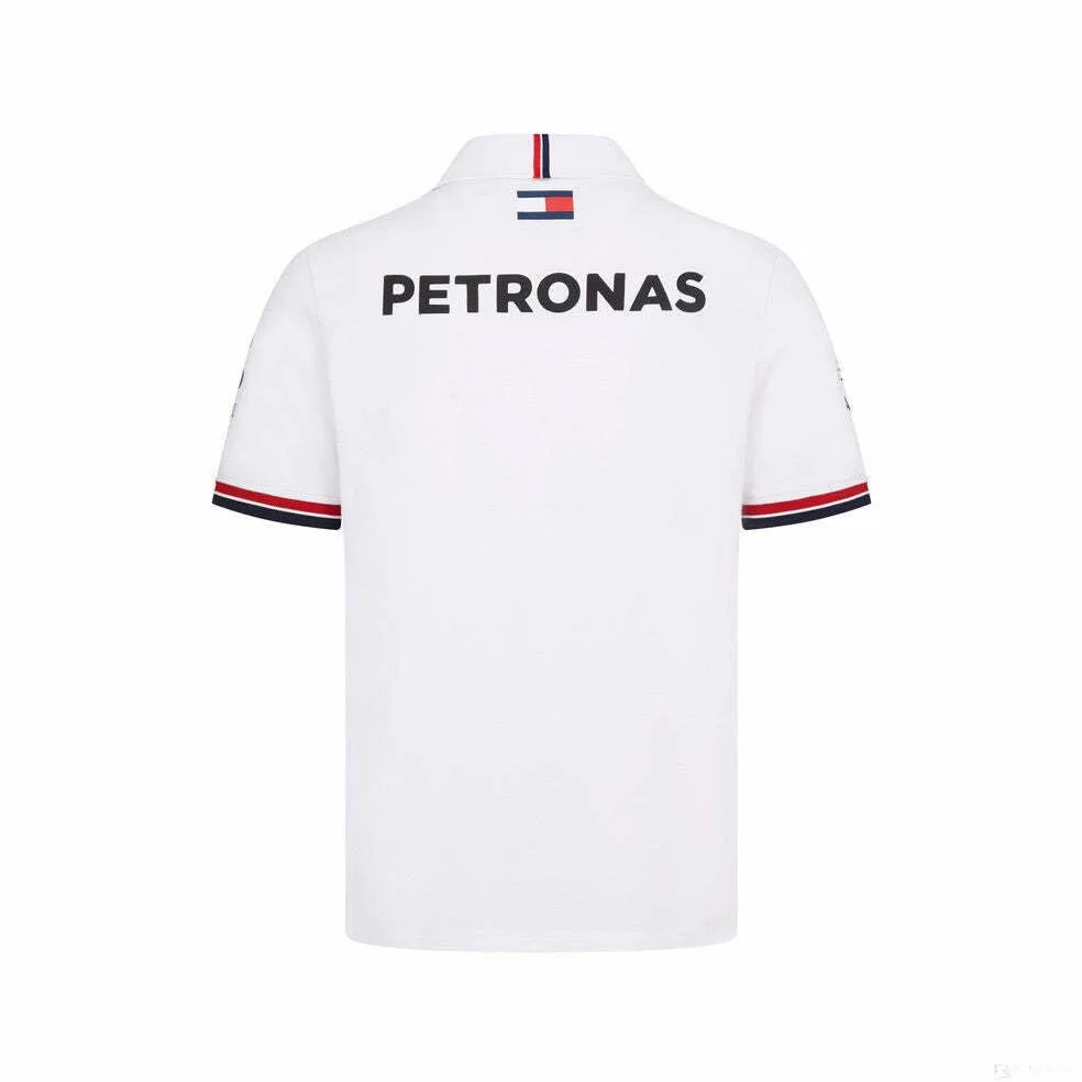 Mercedes AMG Petronas F1 Team Polo Shirt White 2022 L