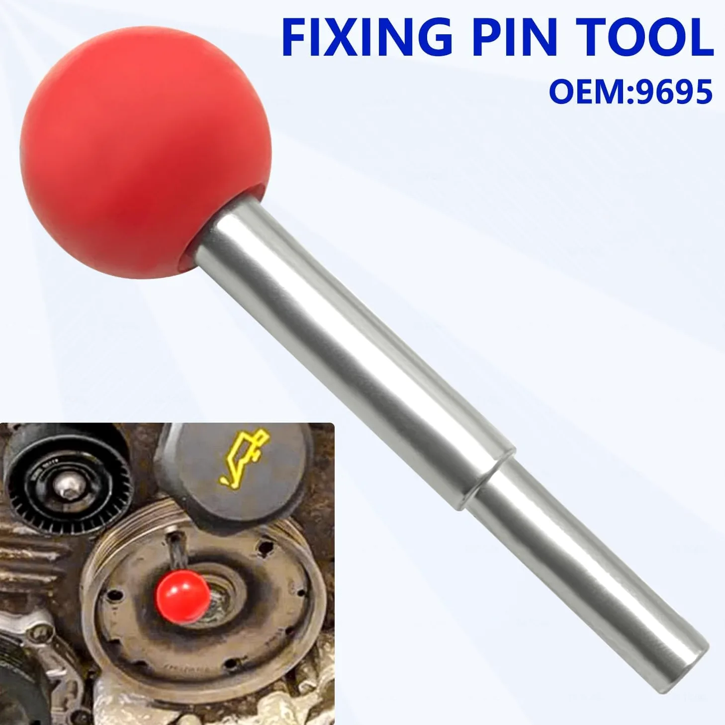 ZKTOOL Kit de herramientas de sincronización de alineación de bloqueo de tensión del árbol de levas del motor | Juego de herramientas de ajuste profesional para Porsche 911, Boxster, 996, 997 y 987.
