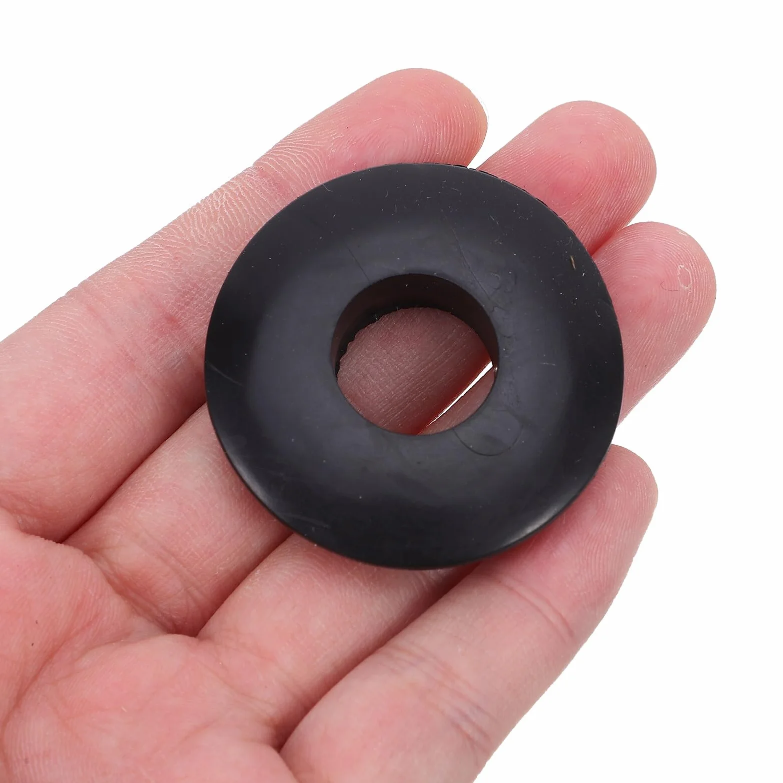 Gatuida Kit de 20 Arandelas de Goma Negras para Juntas de Freno de Aire, Elasticidad y Diseño para Mantenimiento Diario de Sellos en Semirremolques