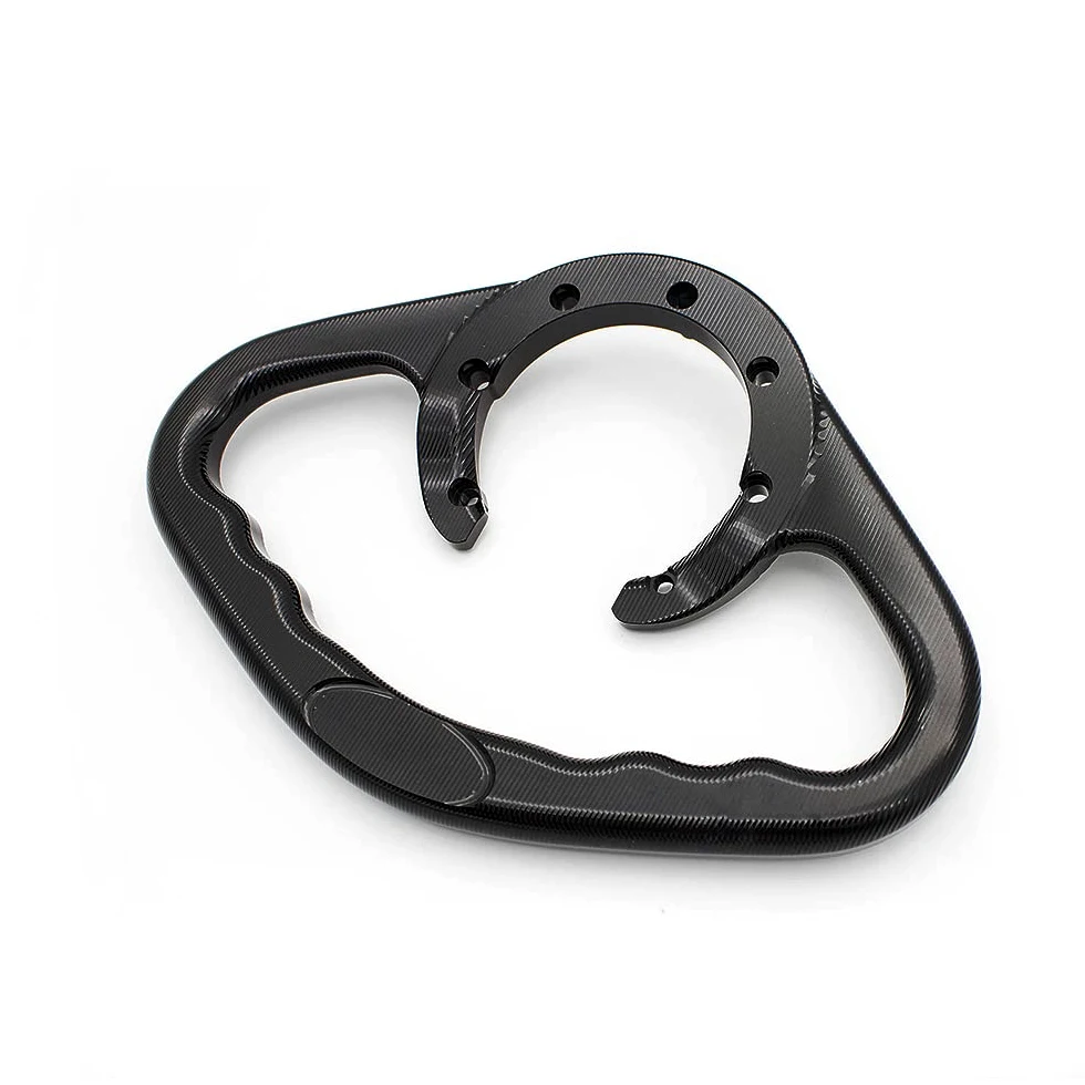 Mango de pasajero para motocicleta, reposabrazos, barra de agarre para YZF R6 R6S R1 R1S R1M FZ1 FZ6 FJR1300/ MT10 FZ10 2016-2021/ MT09 FJ09 FZ09 R125 2015-2021/ V-Max 09-09-2021 16/ XSR 700 900
