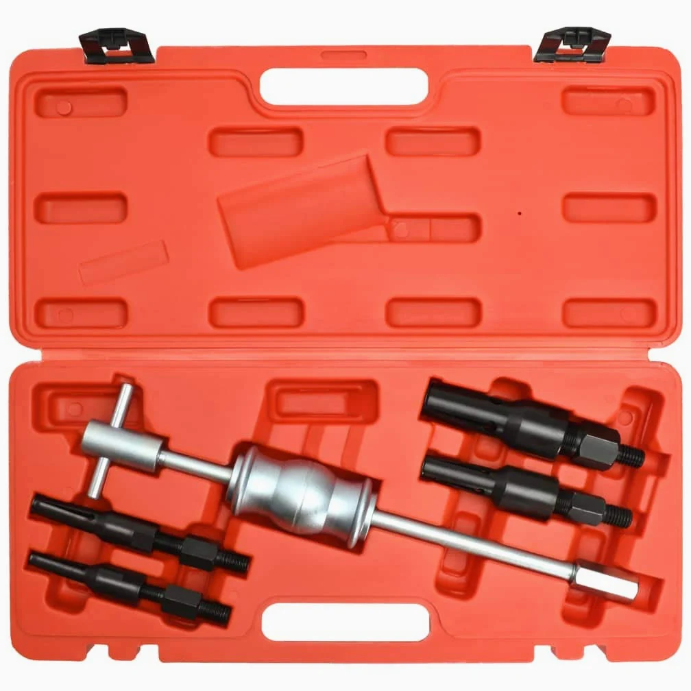 5 Piezas Set de Extractores de Cojinetes para Agujeros Ciegos Compresor Muelles Amortiguador