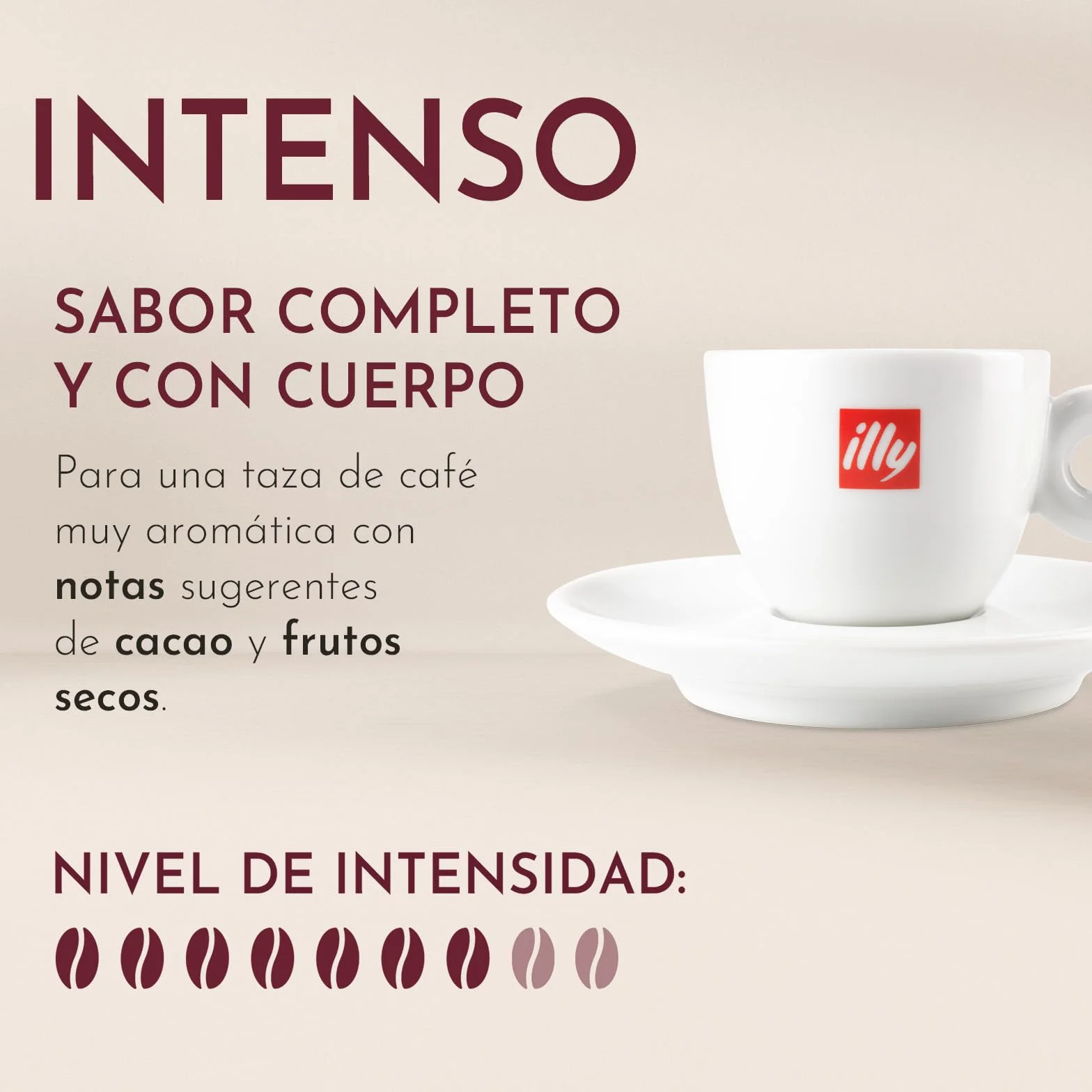 illy Café en Grano INTENSO 100% Arábica 250g