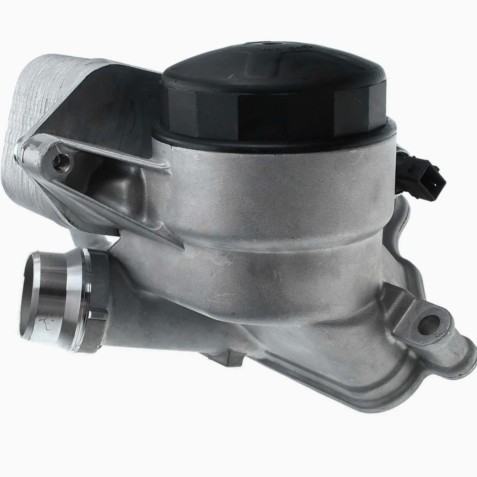 Frankberg Carcasa del filtro de aceite con enfriador de aceite 11428683206 | Compatible con: Serie 3 Touring E91, X1 E84, Serie 6 Coupé F13, X6 E71 E72, Serie 7 F01 F02 F03 F04, Serie 1 E81