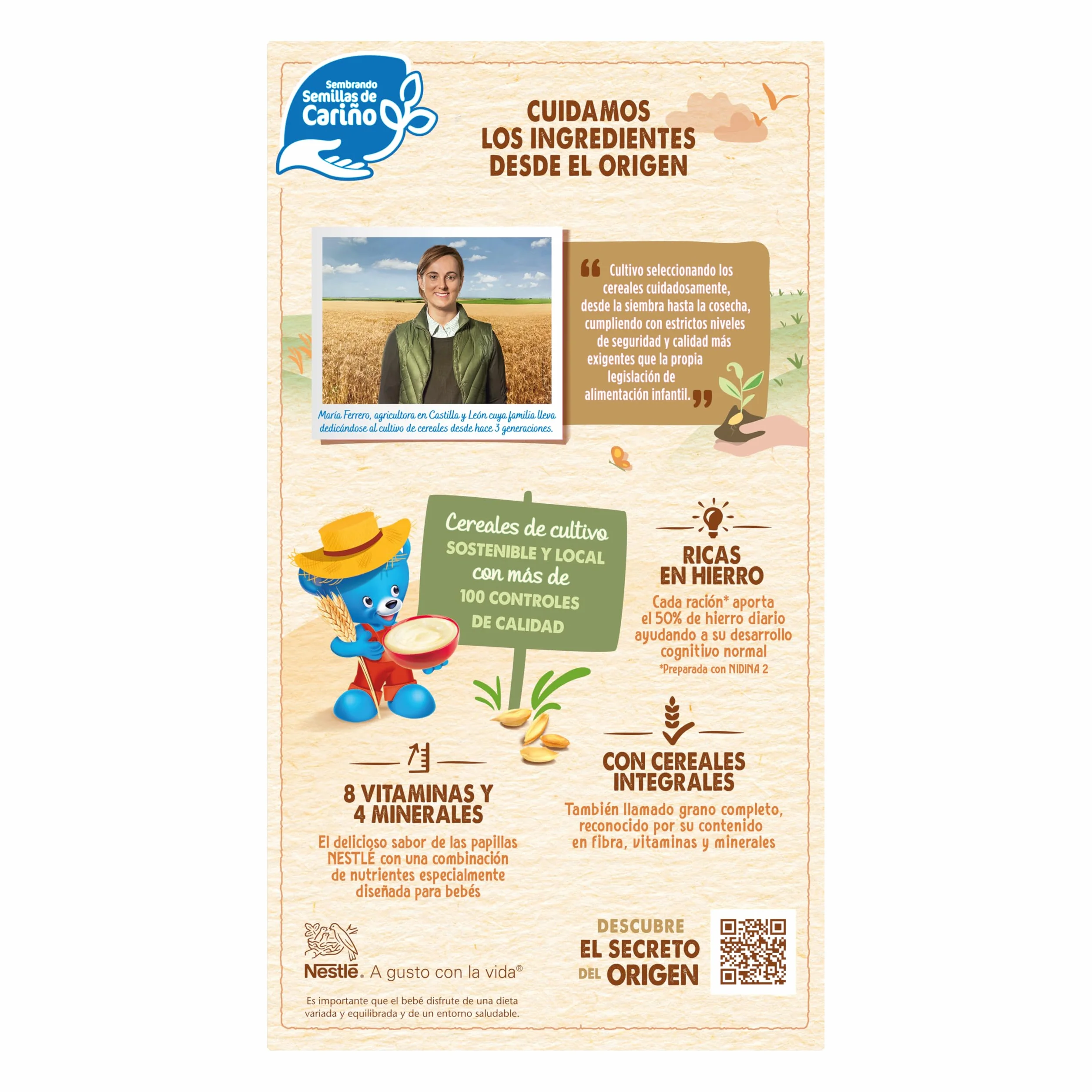 Nestle Papilla 8 Cereales con Galleta, 950 g