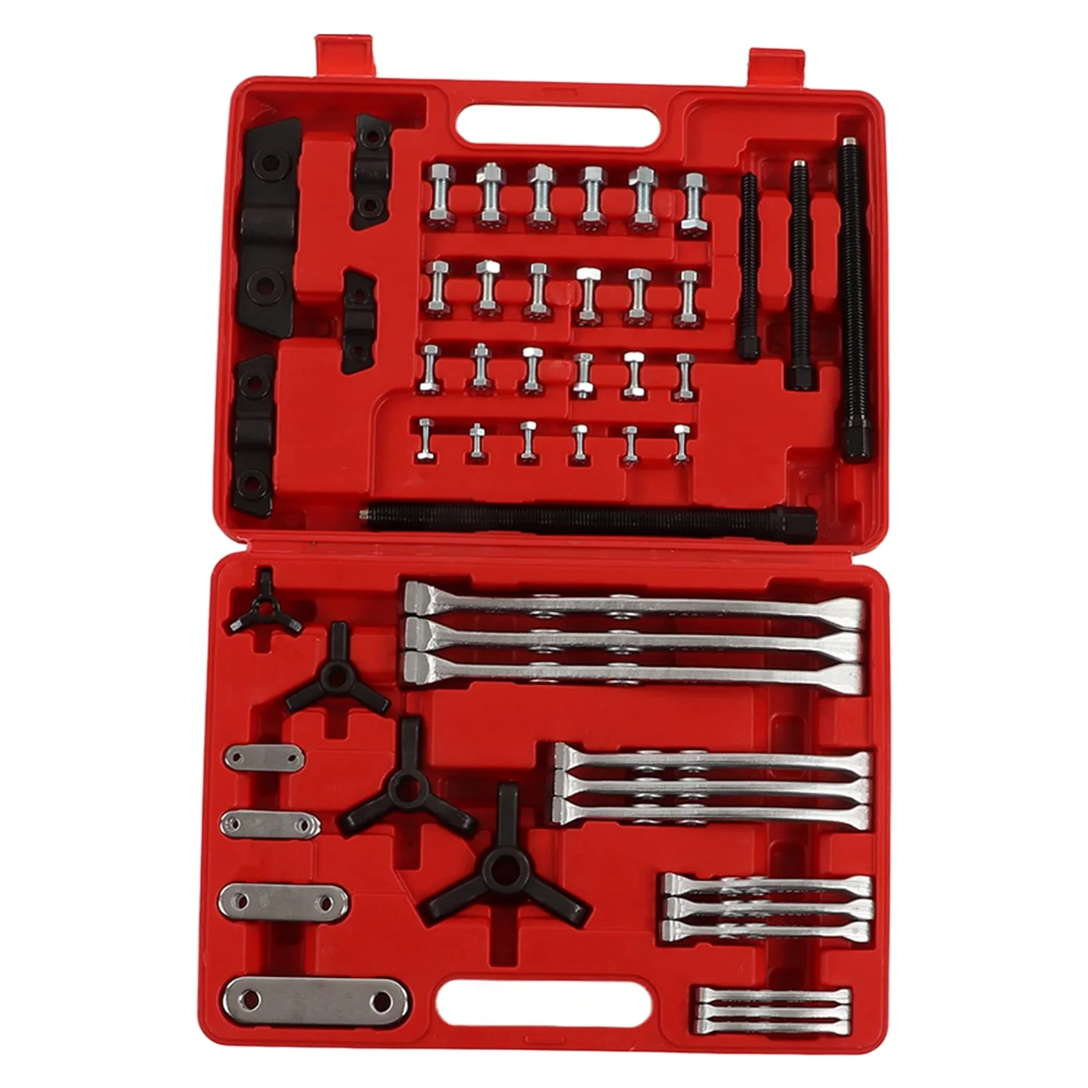 Ausla Juego de Separadores de Rodamientos CRV Kit de Extractor de Bujes de Engranajes 72 Piezas con 2 y 3 Extractores de Mandíbulas 3 Pulgadas 4 Pulgadas 6 8 para Mecánicos de Reparación de