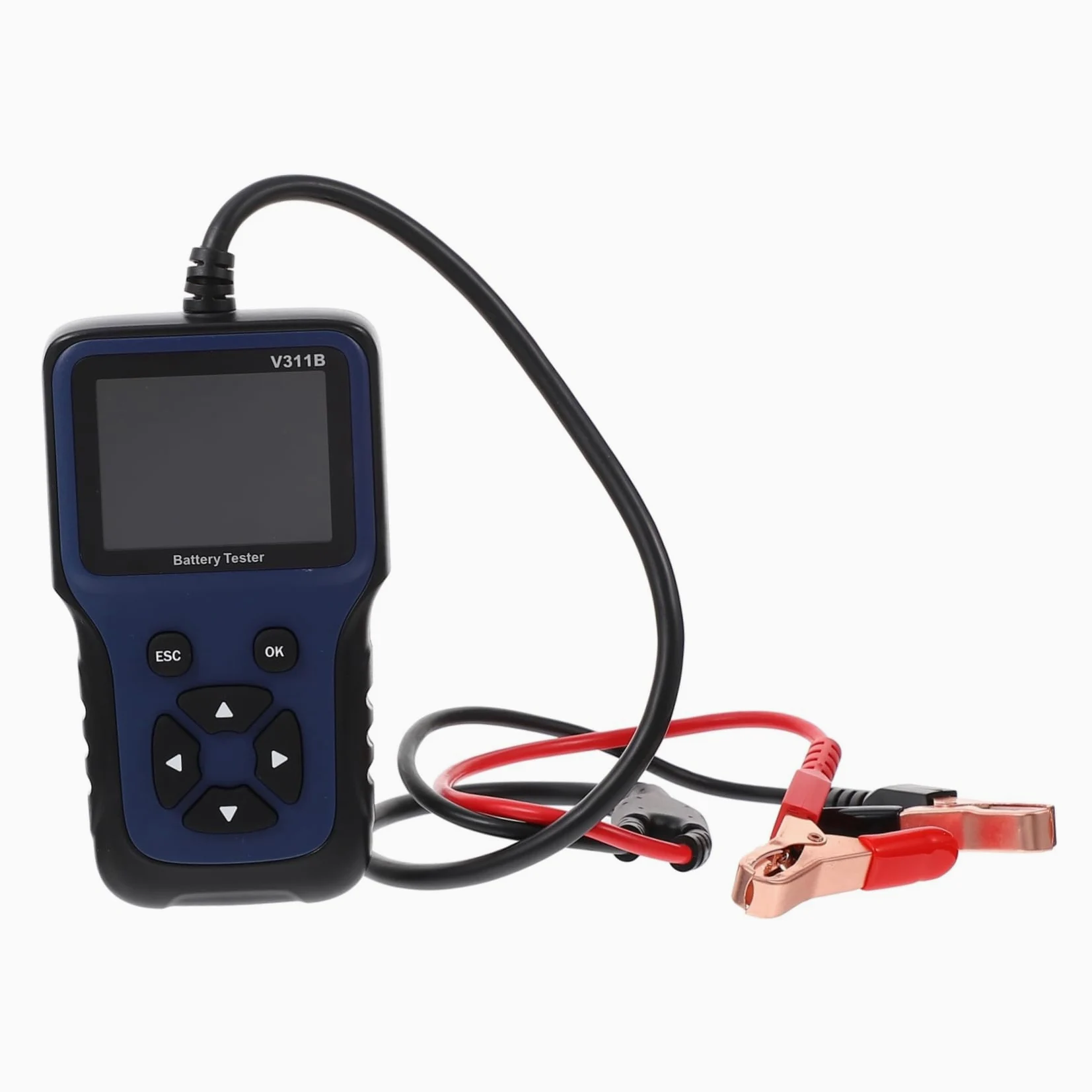 Comprobador De Baterías De Coche Con Impresora Herramienta De Prueba De Carga Para Baterías De 12V Analizador De Batería Con 9 Idiomas Suministros Para Automóviles