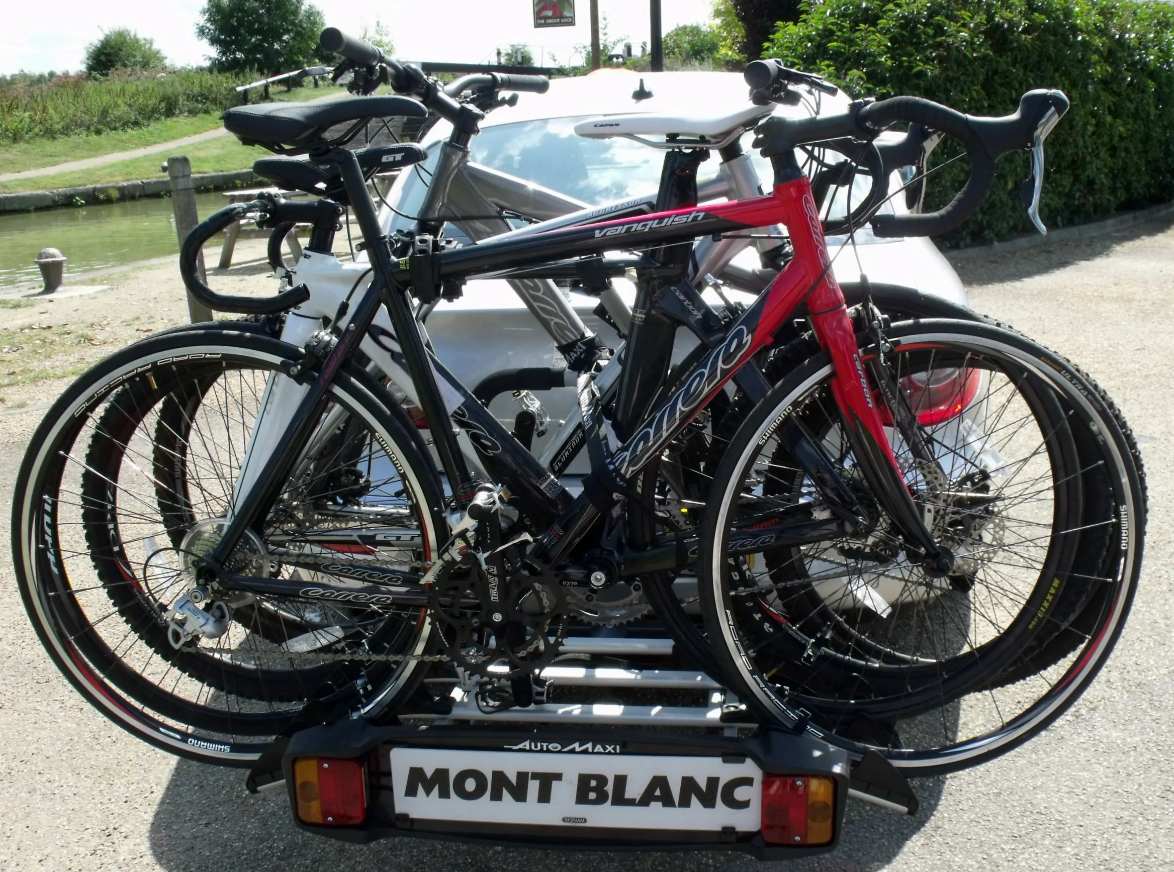 Automaxi Allroad 4 - Portabicicletas para Parte Trasera de Coche (4 Bicicletas)