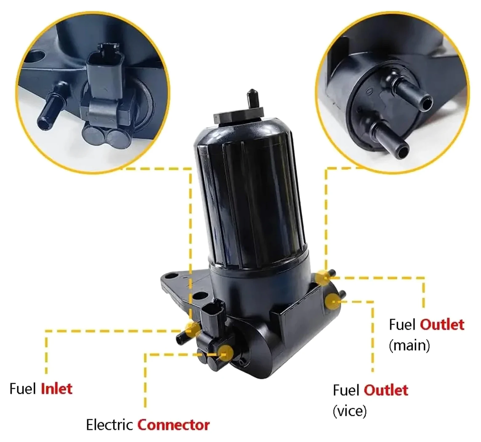Para Perkins 1103A-33 1103B-33 1103C-33 1103D-33 Bomba De Cebado Combustible Elevación ULPK0040 4132A015M1 4132A016M1 Combustible Bomba