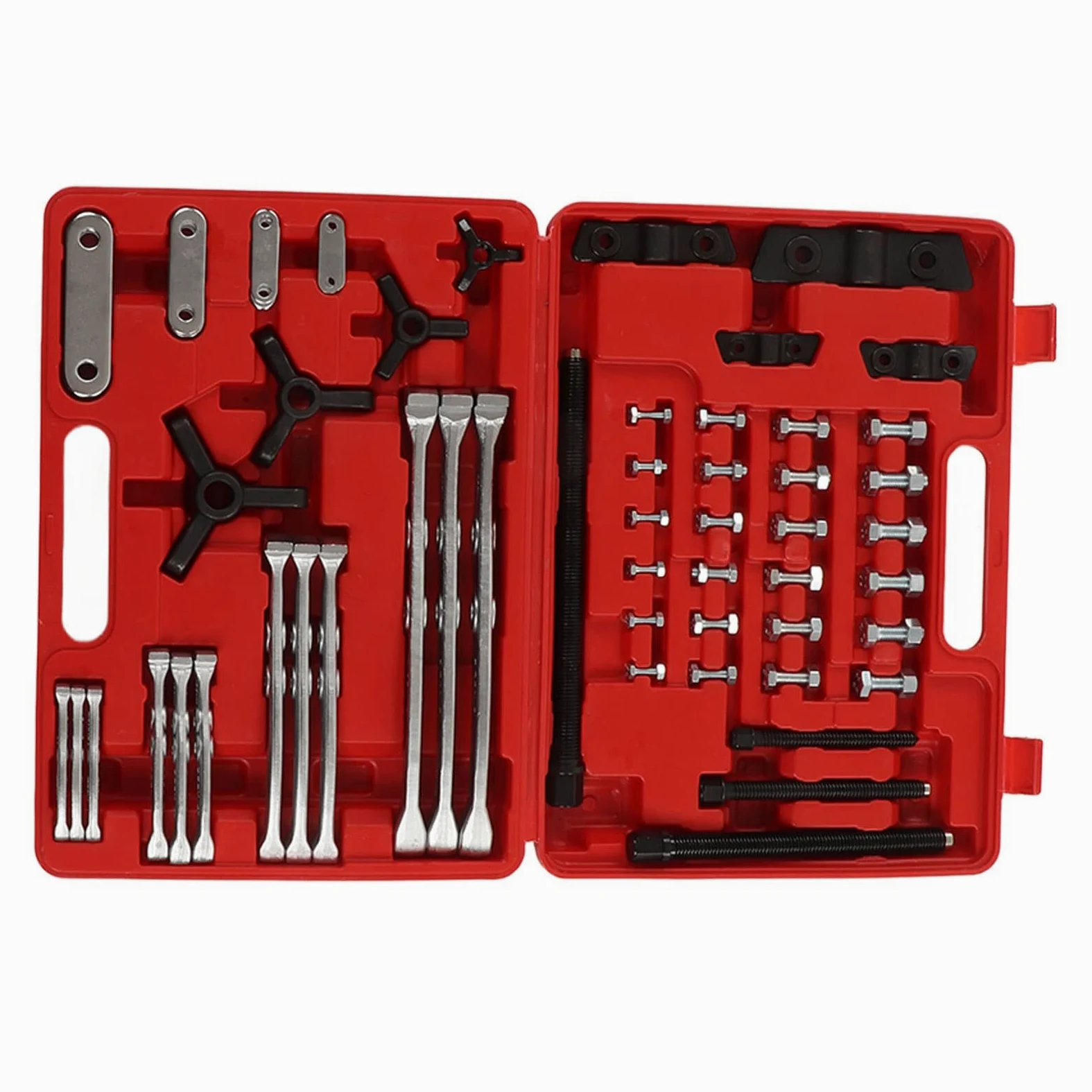 Juego de Separadores de Cojinetes de Extractor de Cubo de Engranajes de 72 Piezas, Herramienta Profesional de Reparación de Automóviles, Universal para Poleas, Piñones, Cubos de Engranajes,