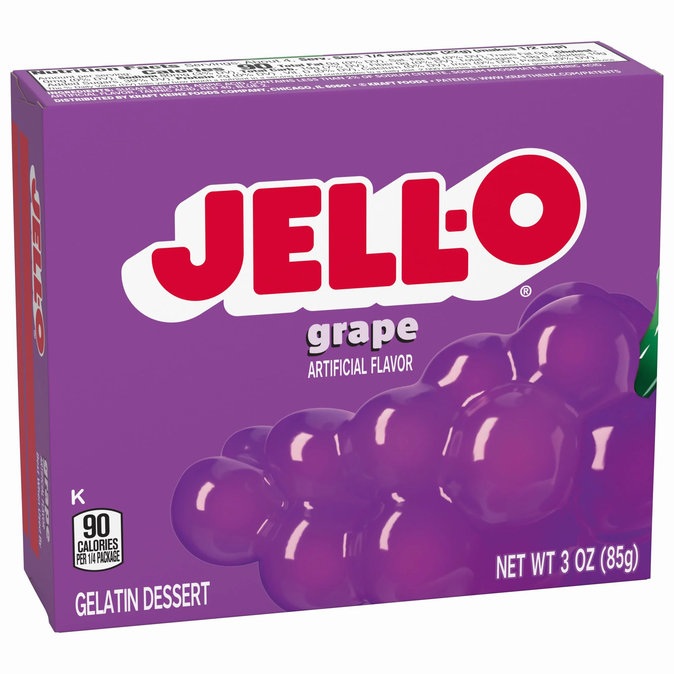 Jell-o grape 85 g
