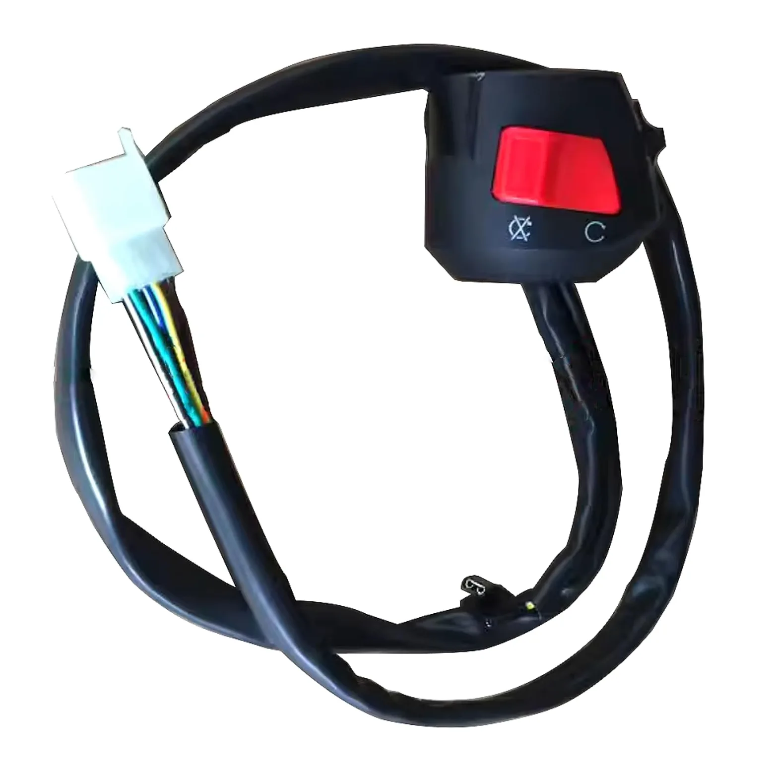 Interruptor Para Moto Manillar Eléctrico Para Suzuki Para QingQi Para QM200GY Para GXT200 Botón De Bocina Arranque De Luz De Señal De Giro Eléctrica | 1 pair