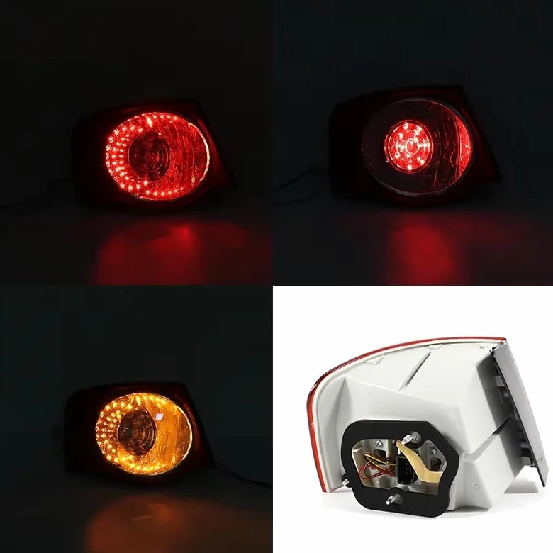Piloto Trasero Automóvil Luz Trasera LED Para Coche, Luz De Freno, Luz De Giro Para VW, Para Jetta, Para Sagitar, Para MK5 (2005, 2006, 2007, 2008, 2009 Y 2010) Luz Trasera Coche(Outer R)