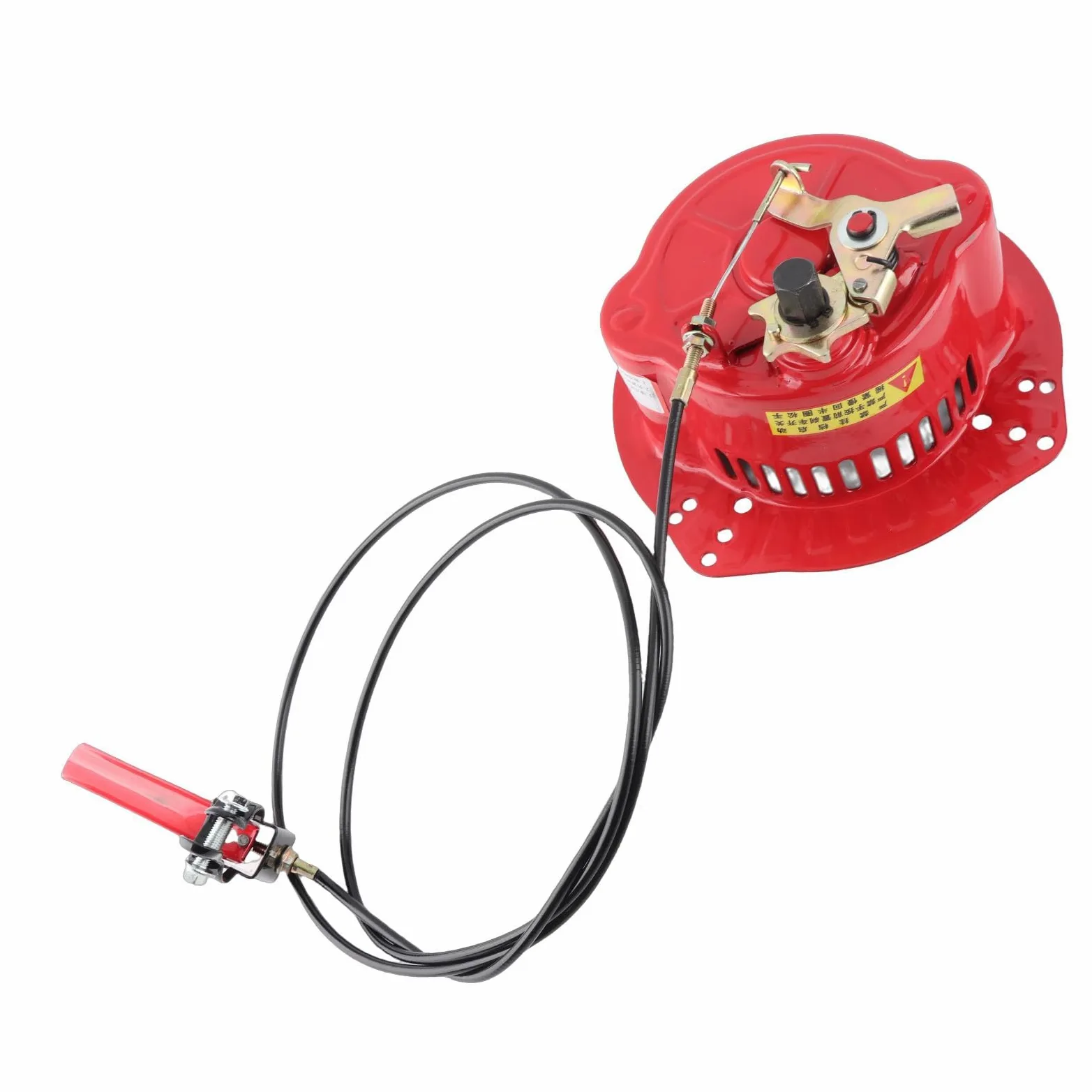 Arrancador de manivela manual para motores enfriados verticalmente 170F, 173F, 178F, 186F, 188F, 192F y 195F, conjunto de repuesto duradero para cultivadores y equipos exteriores