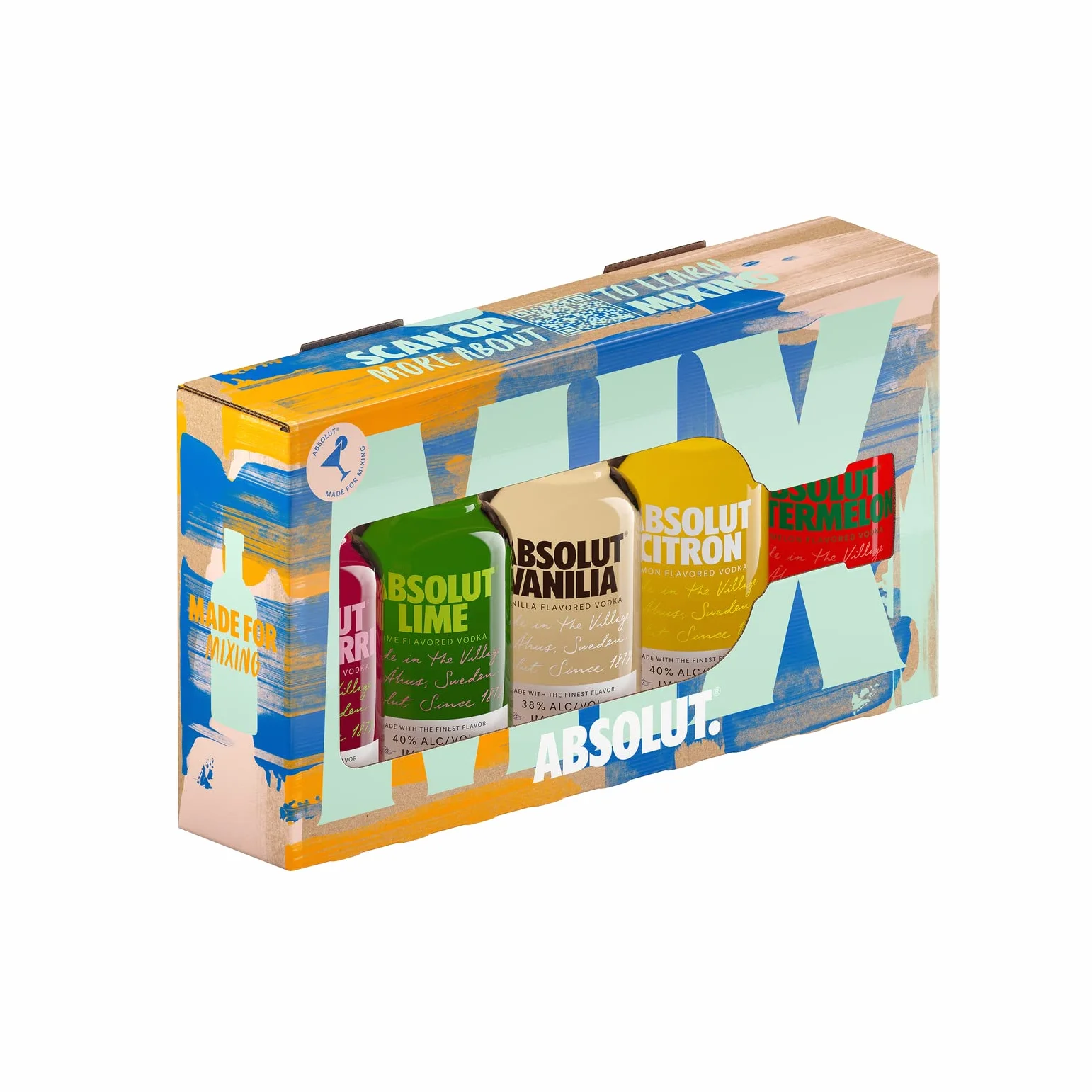 Absolut Pack 5 Miniaturas Vodka 5 x 50 ml