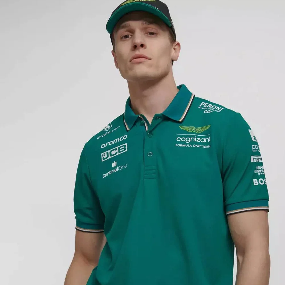 Aston Martin F1 Official Team Polo Shirt 2023