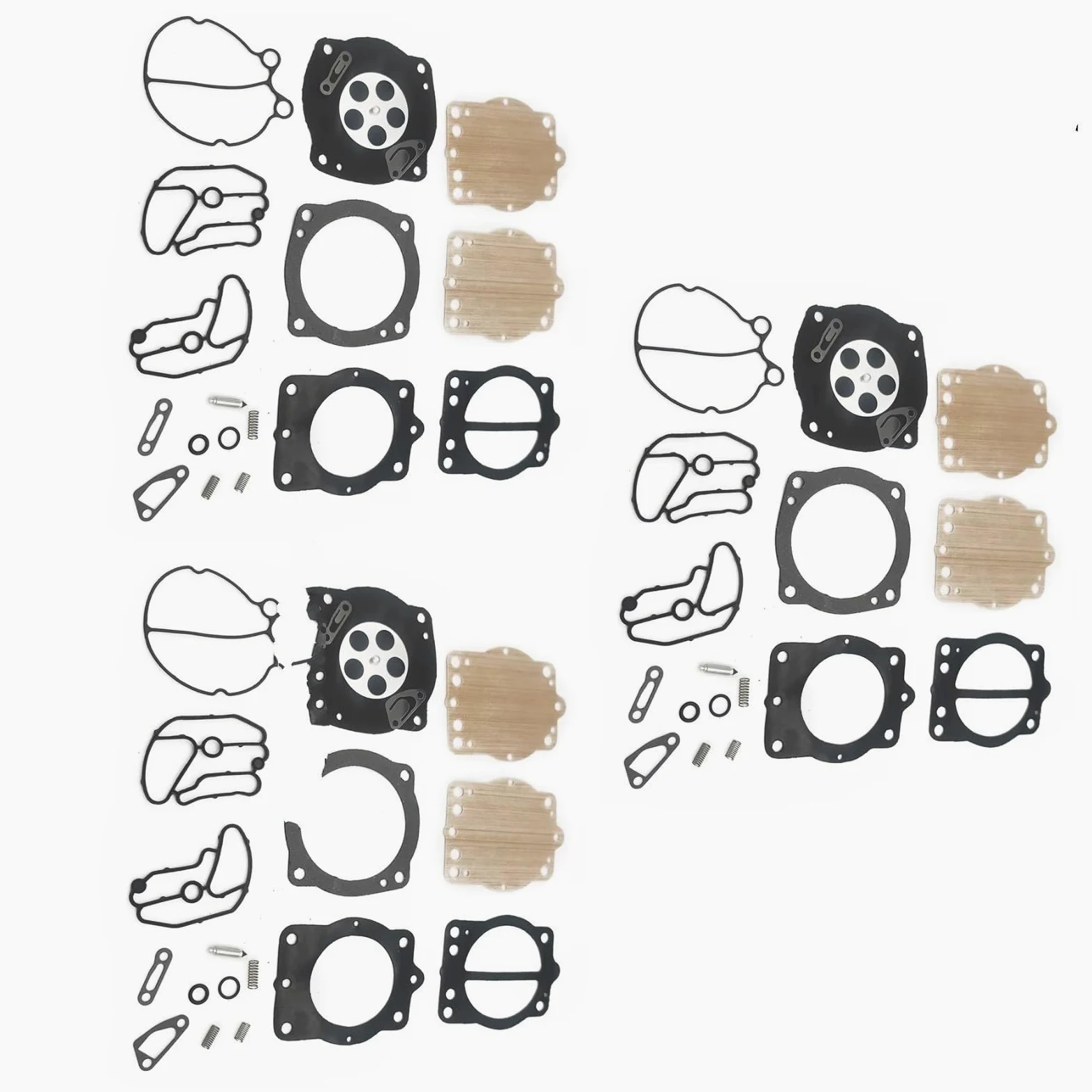 Kit Carburador Repuesto Compatible Con Para SX 1992 1993 1994 1995 Kit De Reparación De Válvula De Aguja De Diafragma De Flotador De Carburador Acuático(3sets)