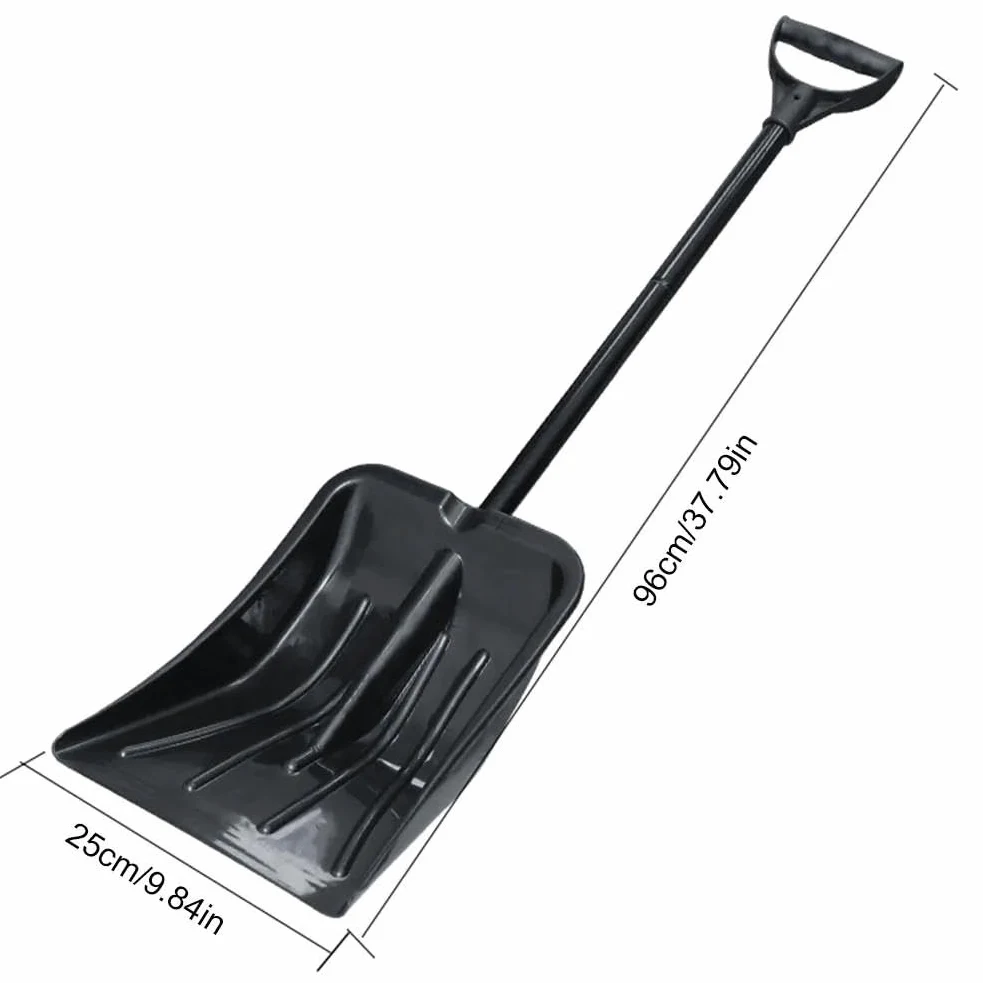Rascador de hielo para coche Quitanieves Pala Quitanieves De Cristal De Coche Pala Desmontable De Aleación De Aluminio Para Coche Herramienta De Limpieza De Patio Al Aire Libre Rascadores de hielo par