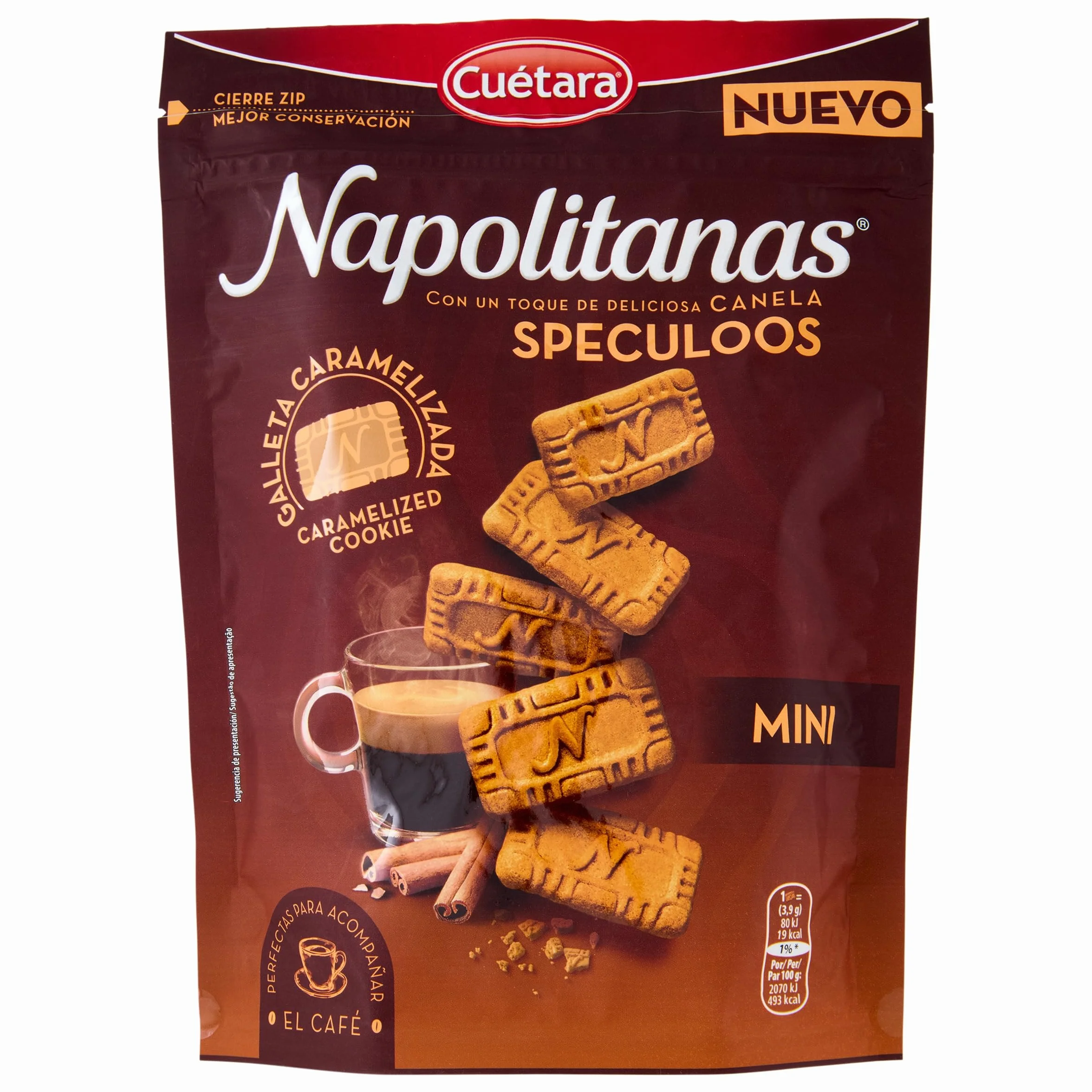 Napolitanas Speculoos 150g
