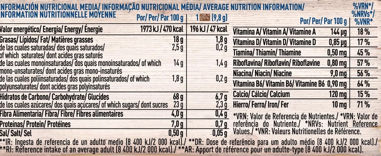 Tosta Rica Oceanix 400g