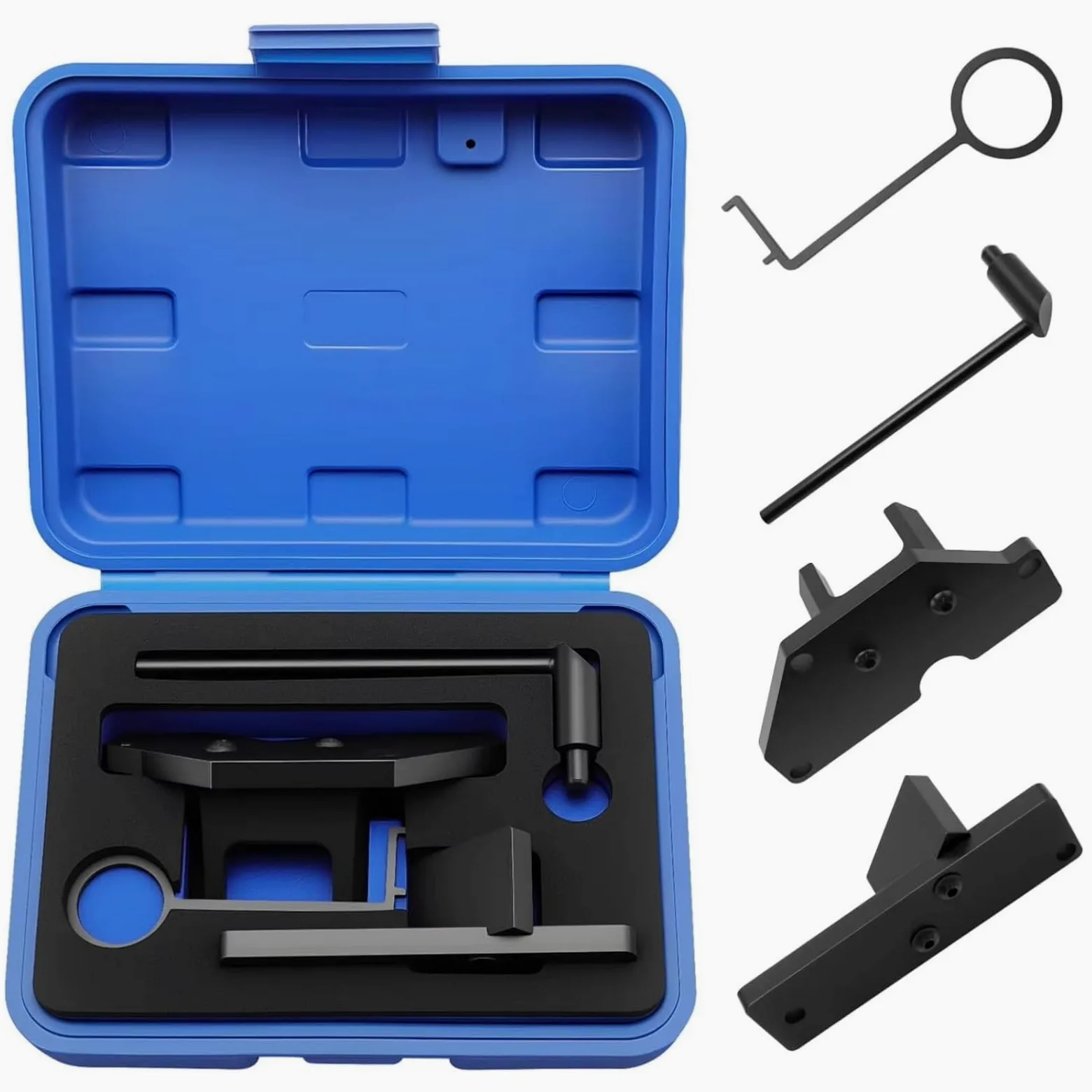 Kit Calado Distribucion Compatible con Citroen para Berlingo para C1 C3 para Aircross Kit Herramientas para Árbol Levas Cadena Distribución Motor Coche 0109-2B(Black)
