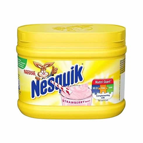 Nesquik De Fresa Sabor 300G Paquete de 2