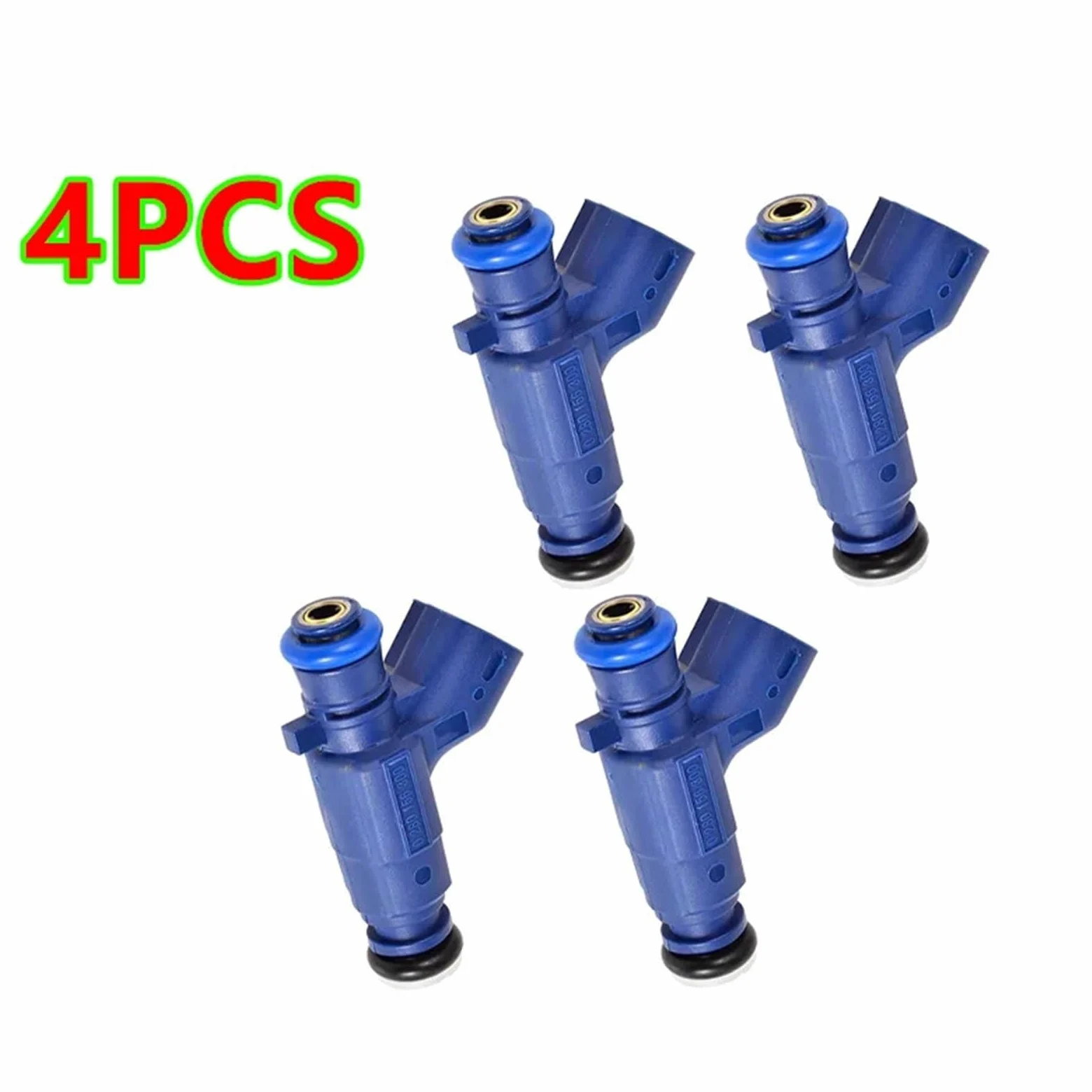 Genérico Boquilla del inyector del Coche 12609418 inyectores de Combustible para Cadillac STS 2007 CTS 2007-2009 SRX Mantenimiento | Número de OEM. : 0280156300 12609418 4 agujeros(4pcs)