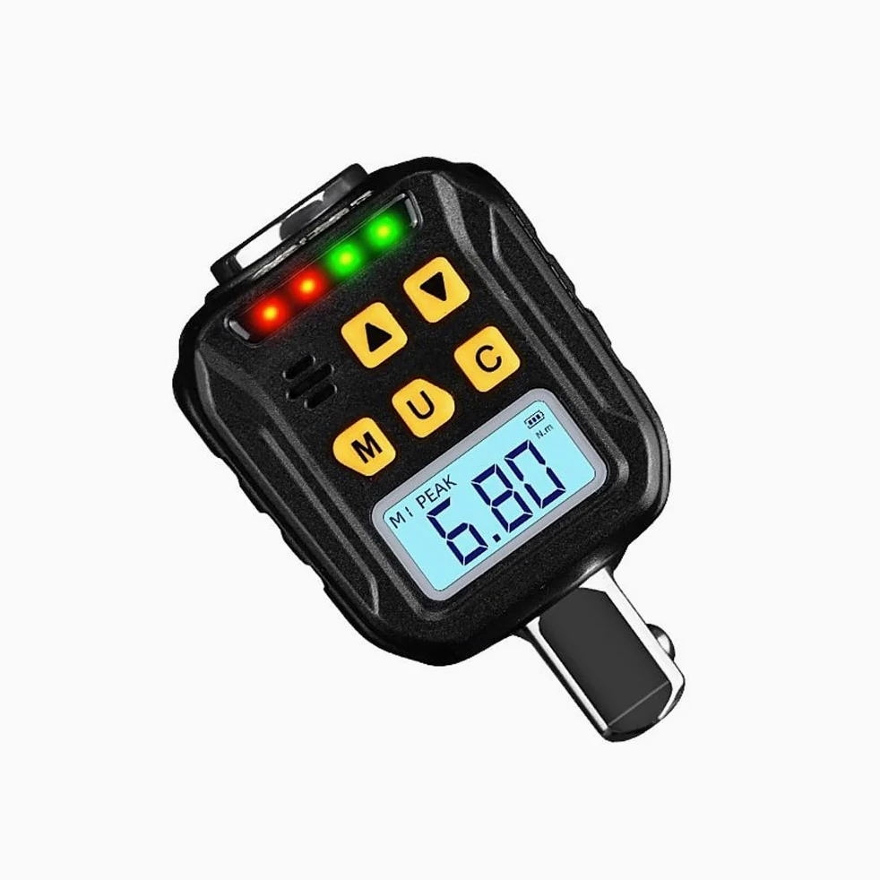 Medidor digital de par de luz de fondo con dos modos de trabajo, cuatro unidades conmutables, alarma de luz de sonido de alta precisión para proyectos de reparación