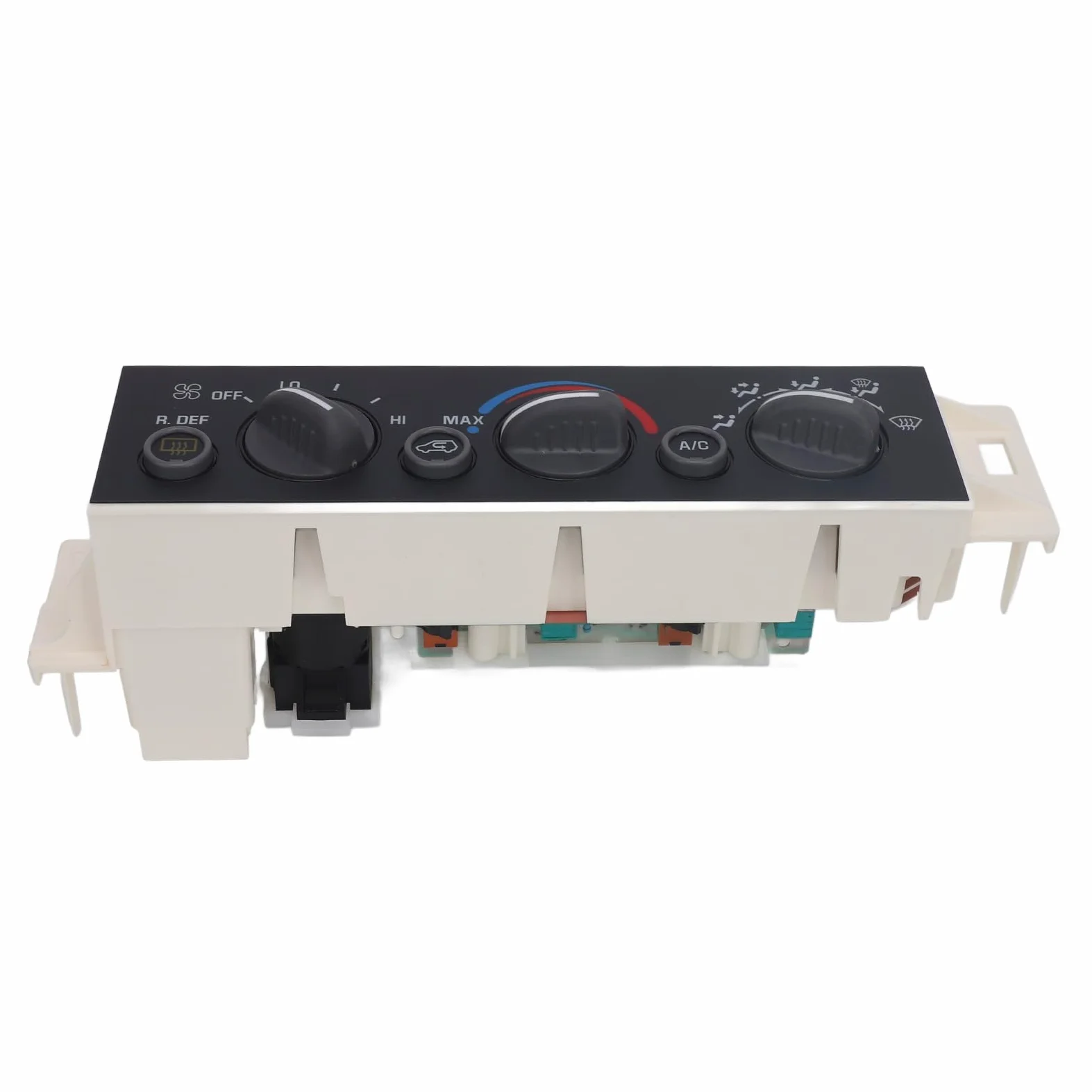 Módulo de Interruptor de Control de Climatización de CA, Módulo de Control de Calefacción de Equipo Original con Interruptor Desempañador de Ventana Trasera 599‑006 Reemplazo
