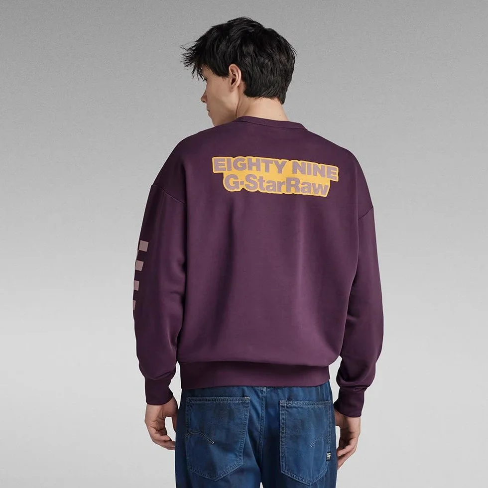 G-STAR Hombre Moto Sport Graphic Loose Sweater
