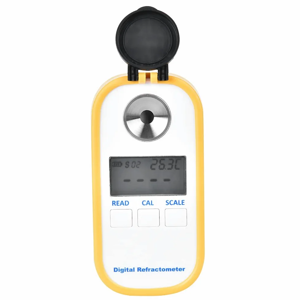 Hidrómetro Digital DR601 para Prueba de Baterías y Medición de Anticongelante con Pantalla LCD Grande, Protección IP65, 1 Unidad