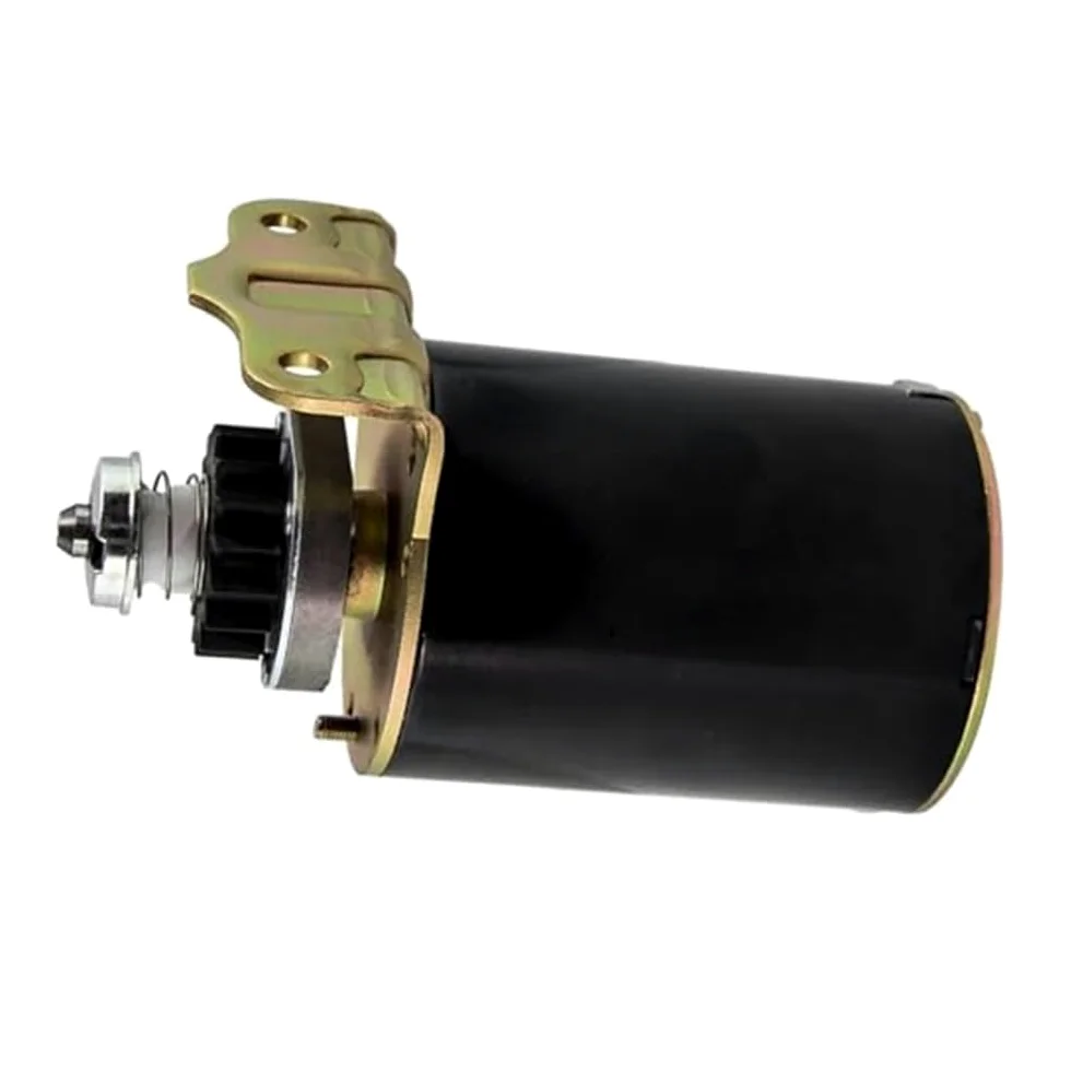Motor de Arranque Solenoide De Arranque Y Motor 12 V Para Cortacésped Eléctrico (motor 499521 795121) Copia de seguridad