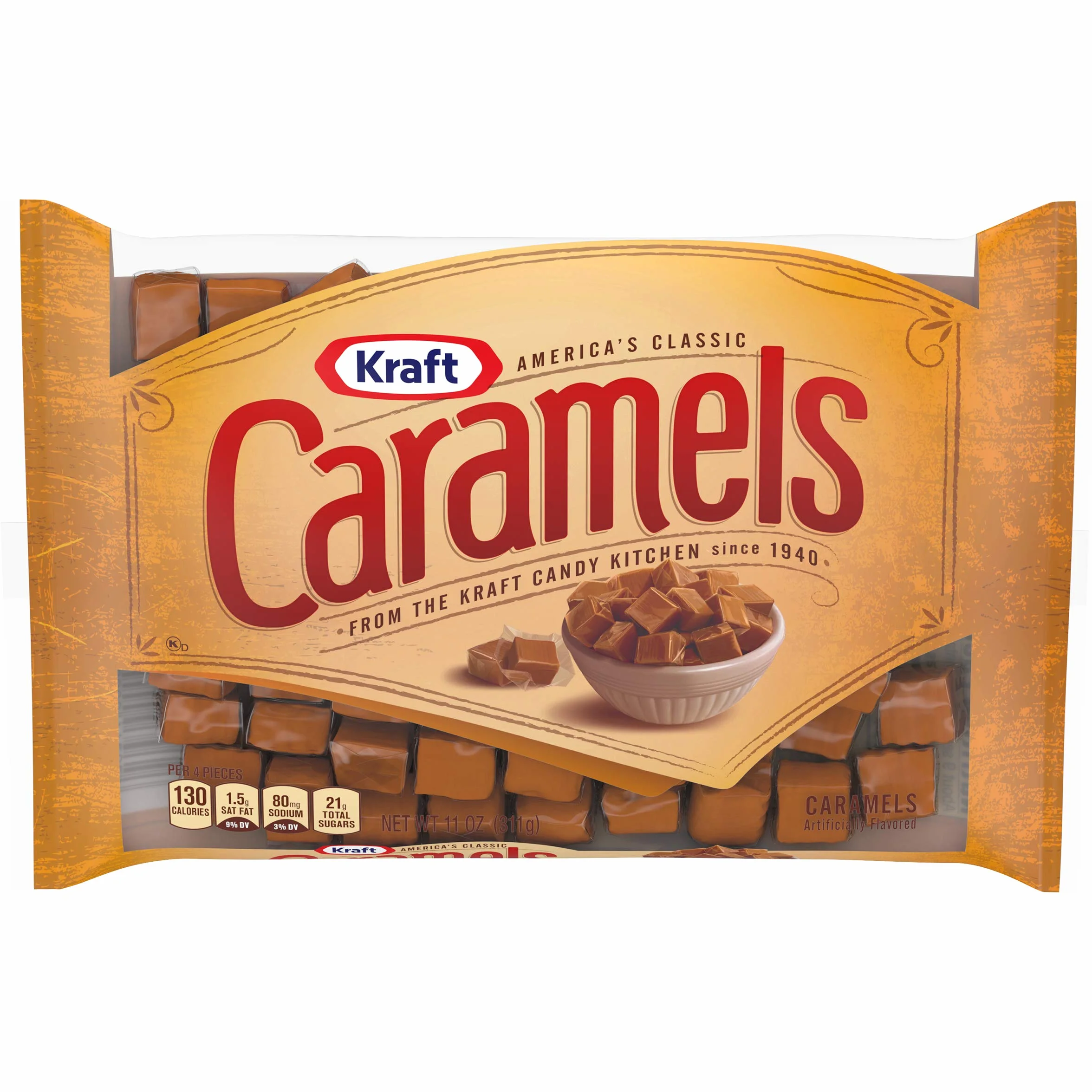 Kraft Vanilla Caramels 11 oz