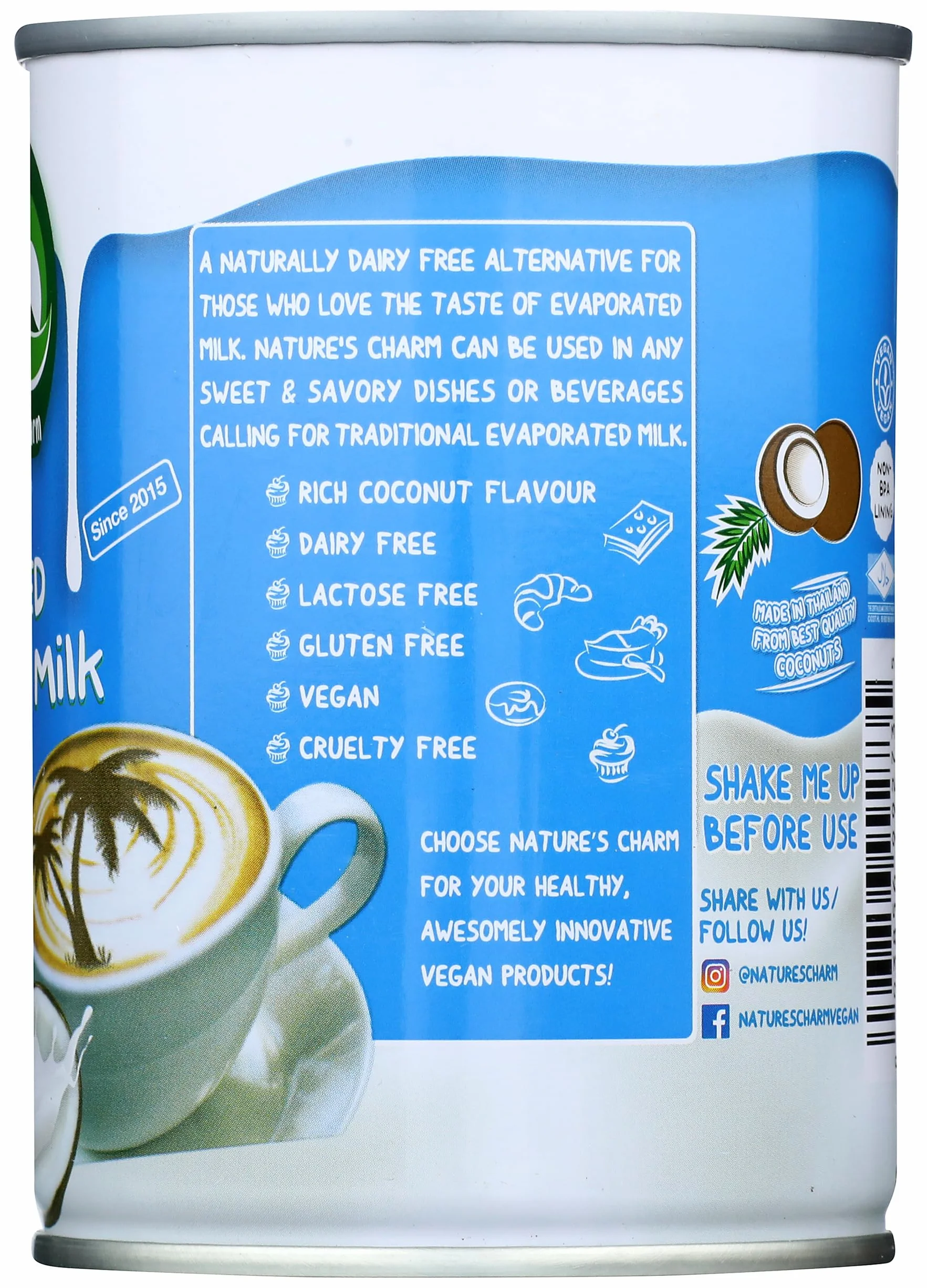 Nature's Charm Leche de Coco Condensada 360 ml