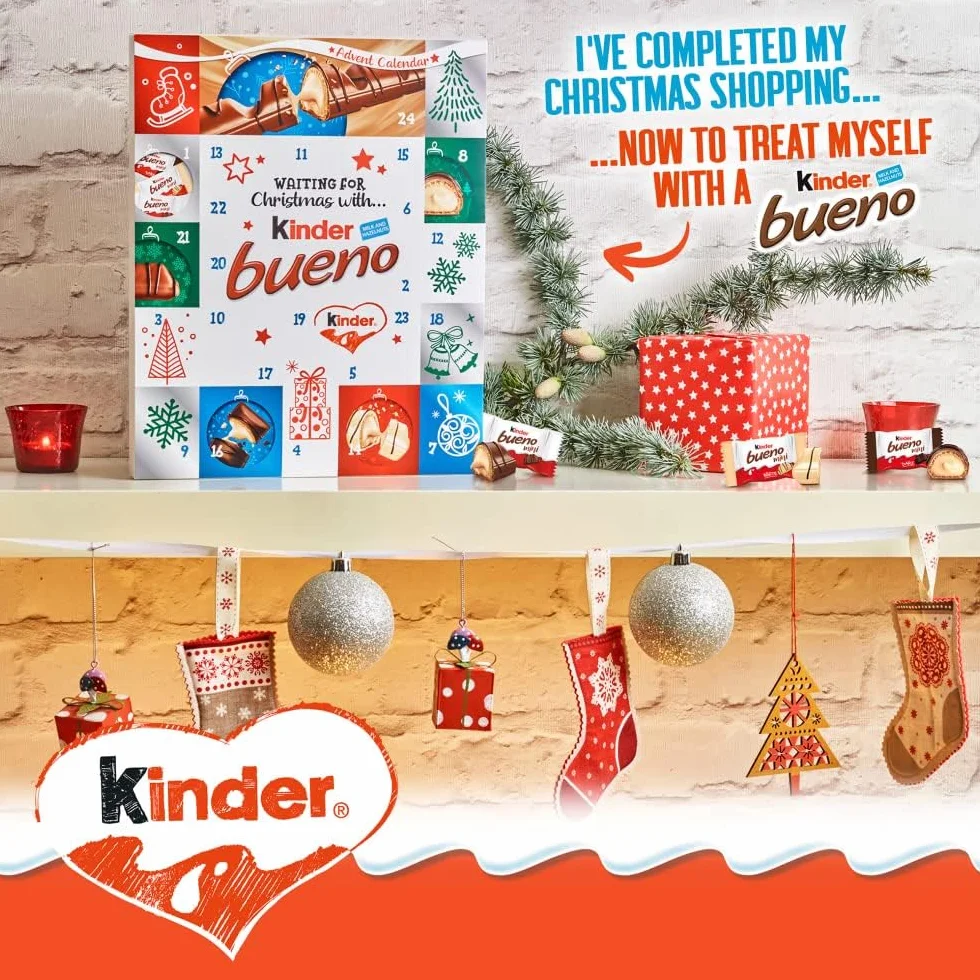Kinder Caja Kinder Calendario Adviento 9U