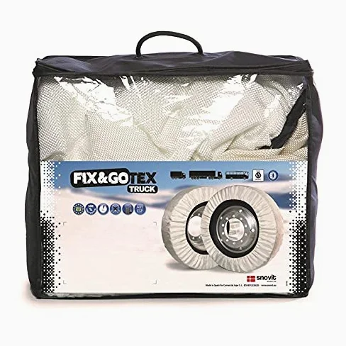 8ZT98 - T98 Juego 2 cadenas nieve textiles camión y autobus FIX&GOTEX TRUCK ONORM V5121