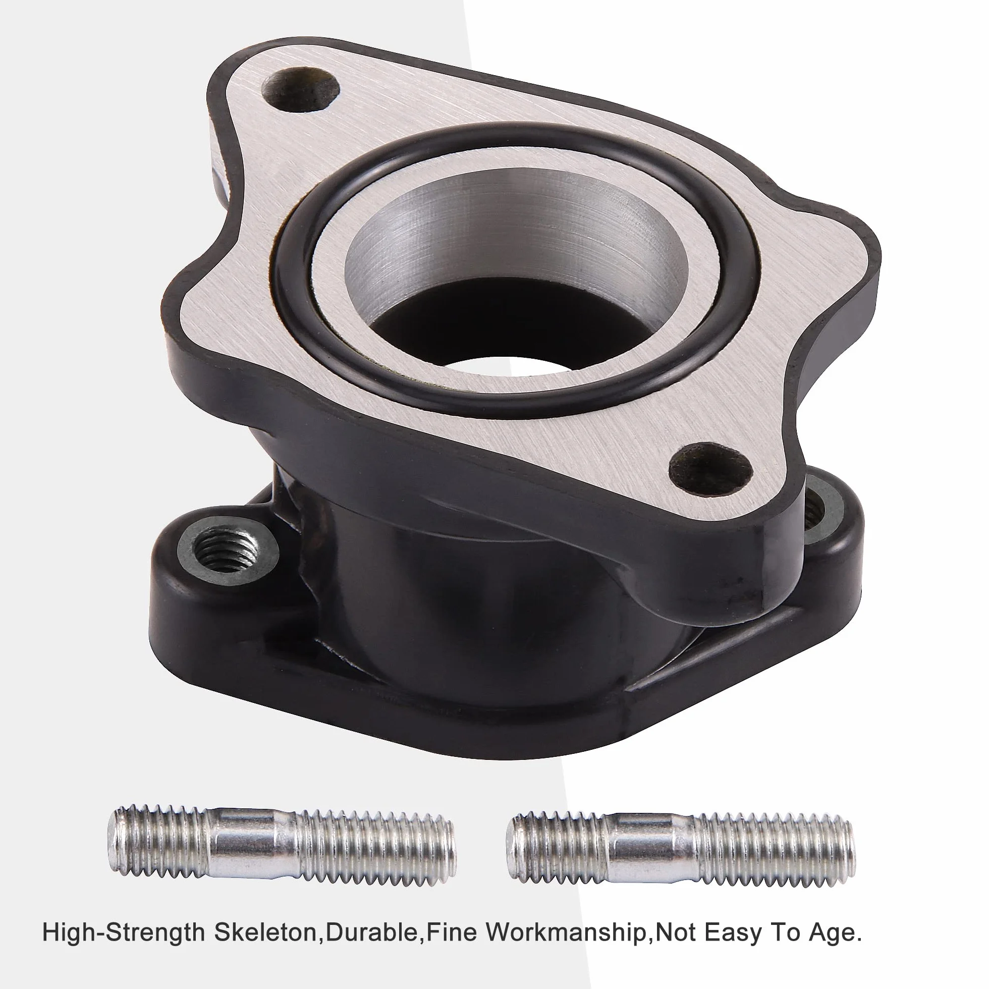 GOOFIT PZ27 27 mm tubo colector de admisión Reemplazar Para CG 125cc 150cc 200cc Taotao Roketa Sunl ATV Dirt Bike Go Kart