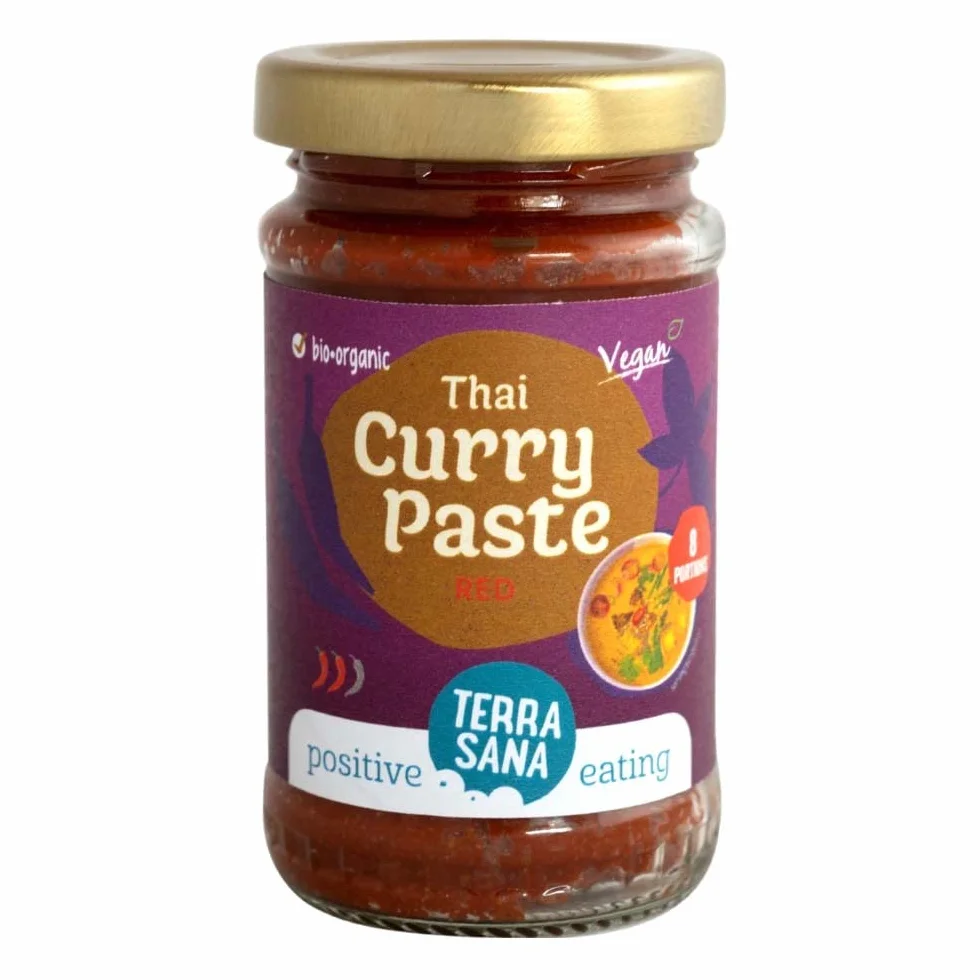Pasta de curry rojo tailandés 120 g crema