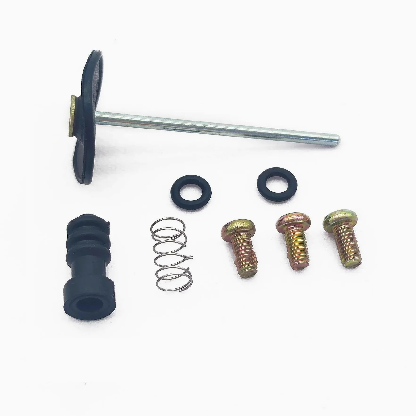 Kit De Reparación Carburador Motocicleta para Yamaha YP250 VP300 VP Majesty 125 180 250 Reconstrucción Válvulas Corte Aire Membrana Ajuste De Carburador Repuesto(4 Juegos)
