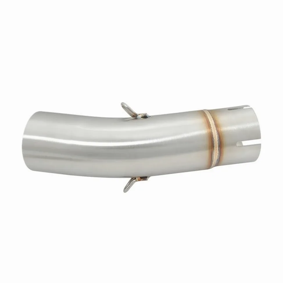 Deflectores Calor Escape Para S&uzuki G&sxS1000 G&sxS1000F 2015-2021 Tubo De Enlace Modificado De Escape De Motocicleta Silenciador De 51mm