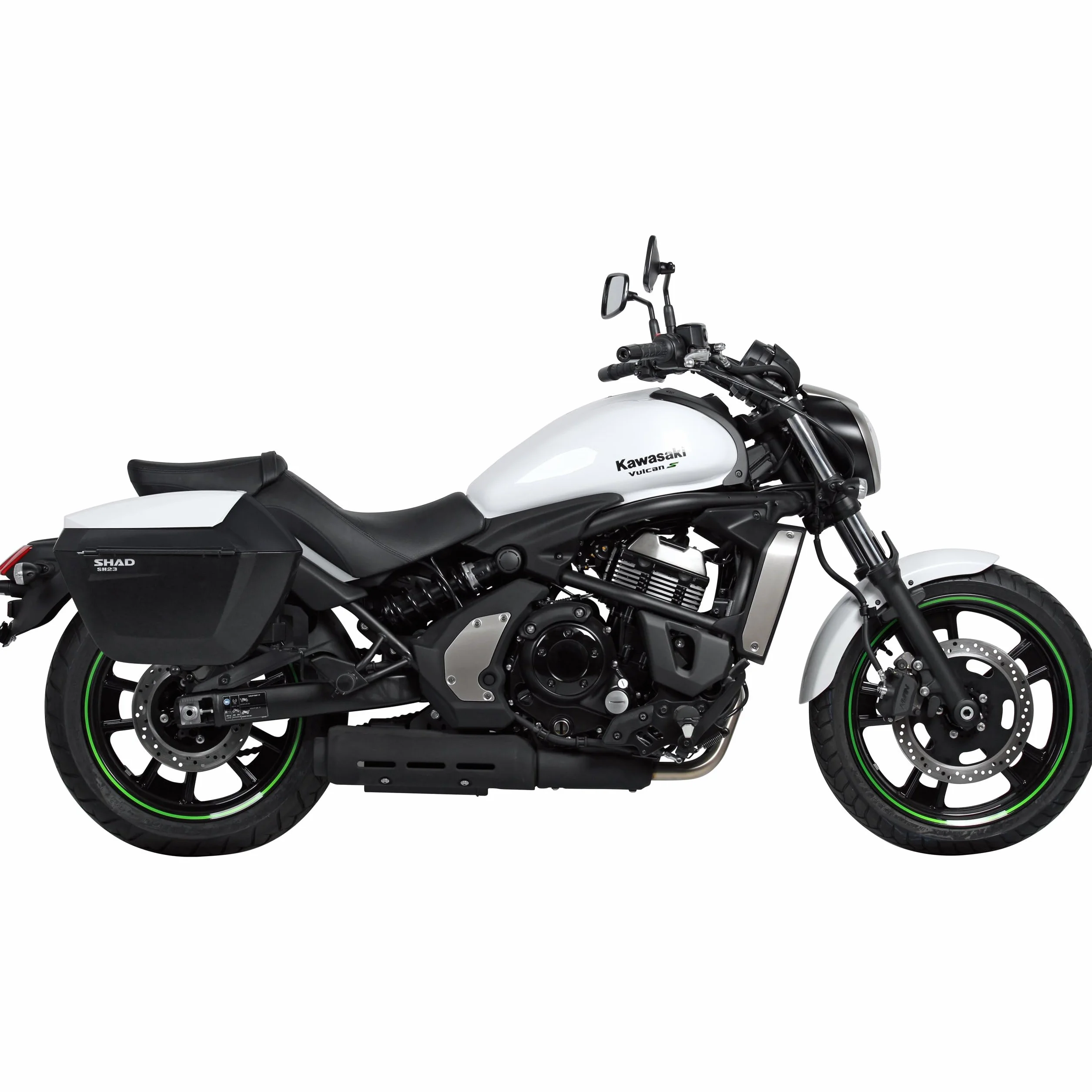 Shad D0B23100 Maletas Laterales Moto SH23, Negro, Normal