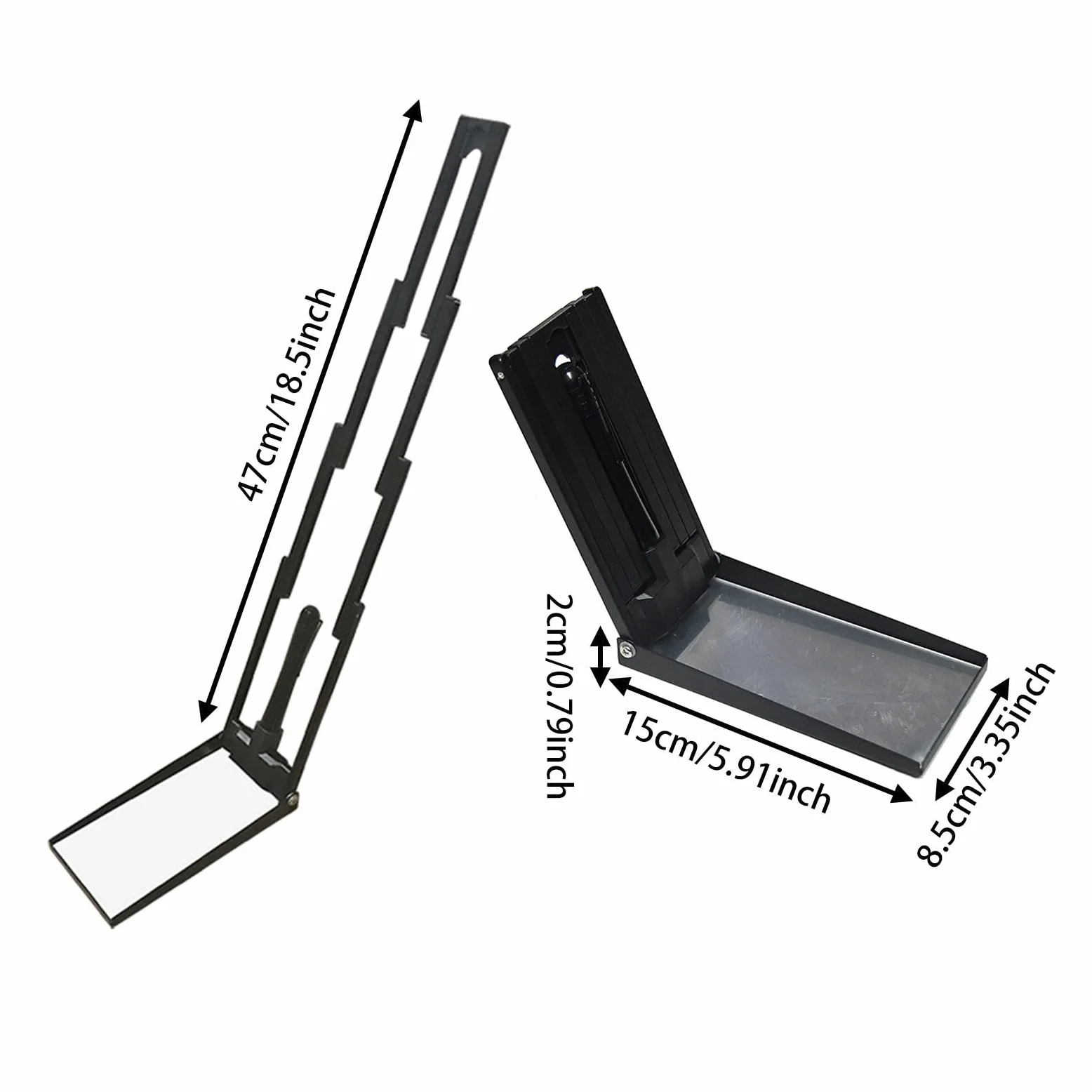 Espejo Retrovisor Plegable para Inspección de Bajos de Vehículos, Ideal para Camiones Profesionales.