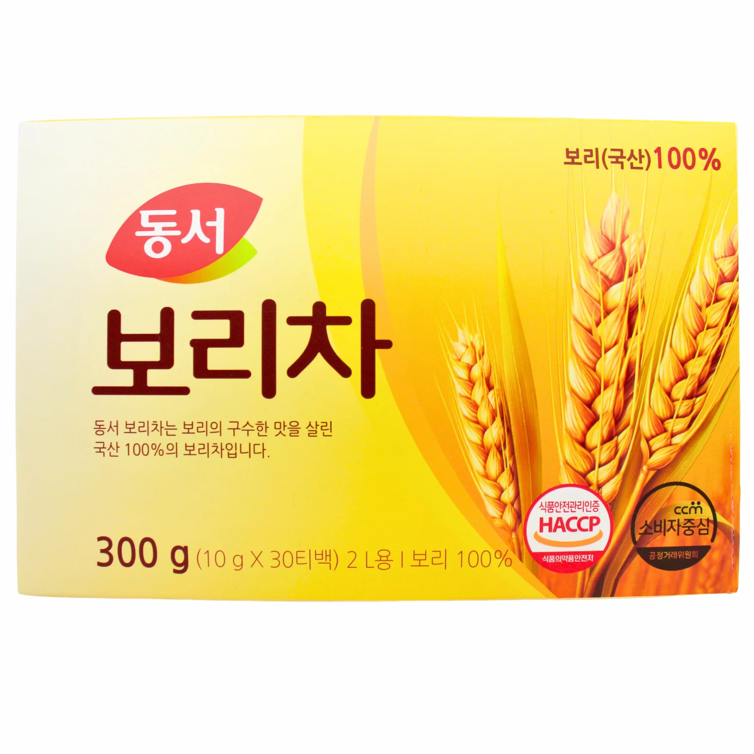 Dongsuh Roasted Barley Tea, 10g x 30 bags