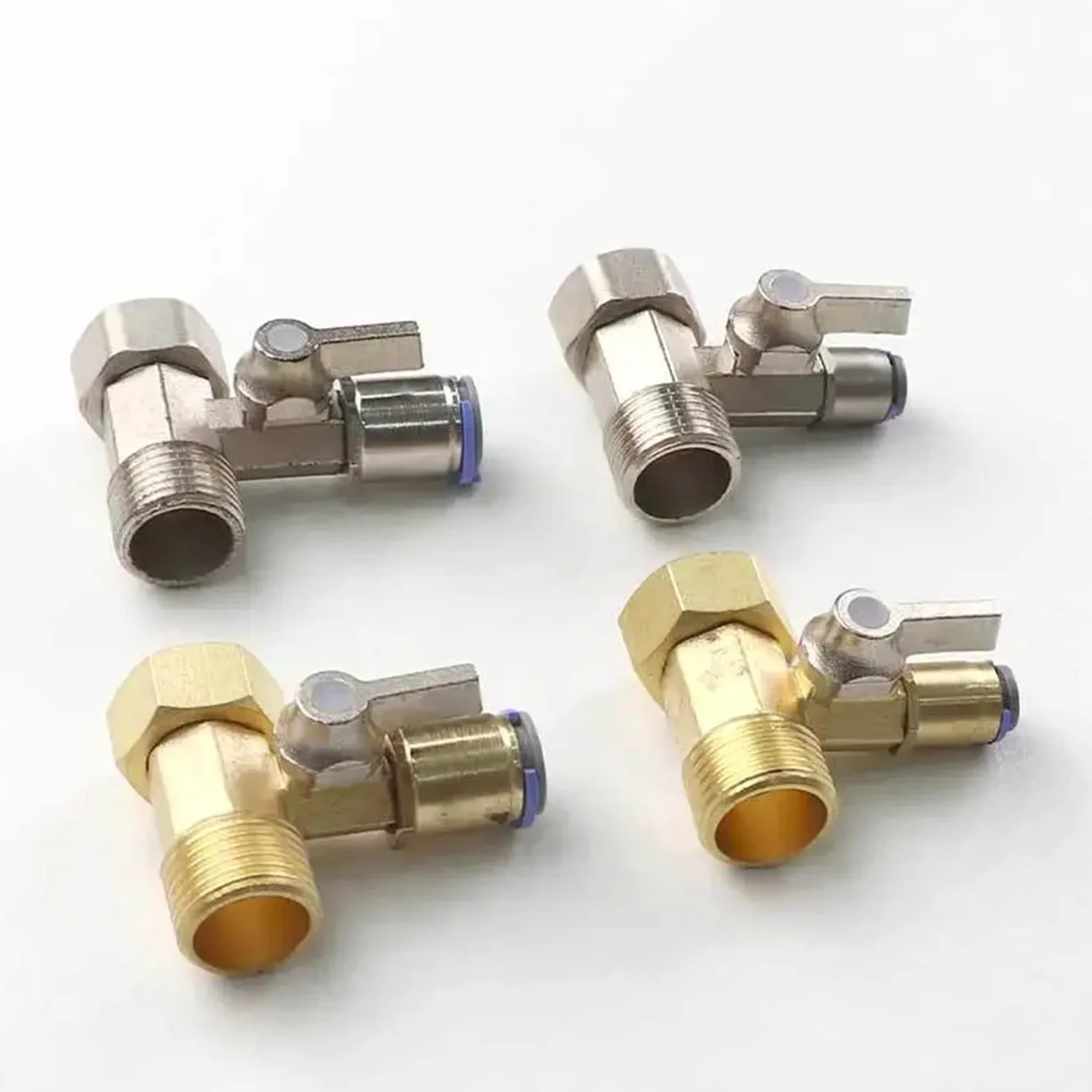 Purificador de agua por ultrafiltración UF con filtro ósmosis inversa y interruptor entrada tres vías, for grupo válvulas 1/2" BSP a derivación 1/4" 3/8"(Copper 3I8 conjoined)