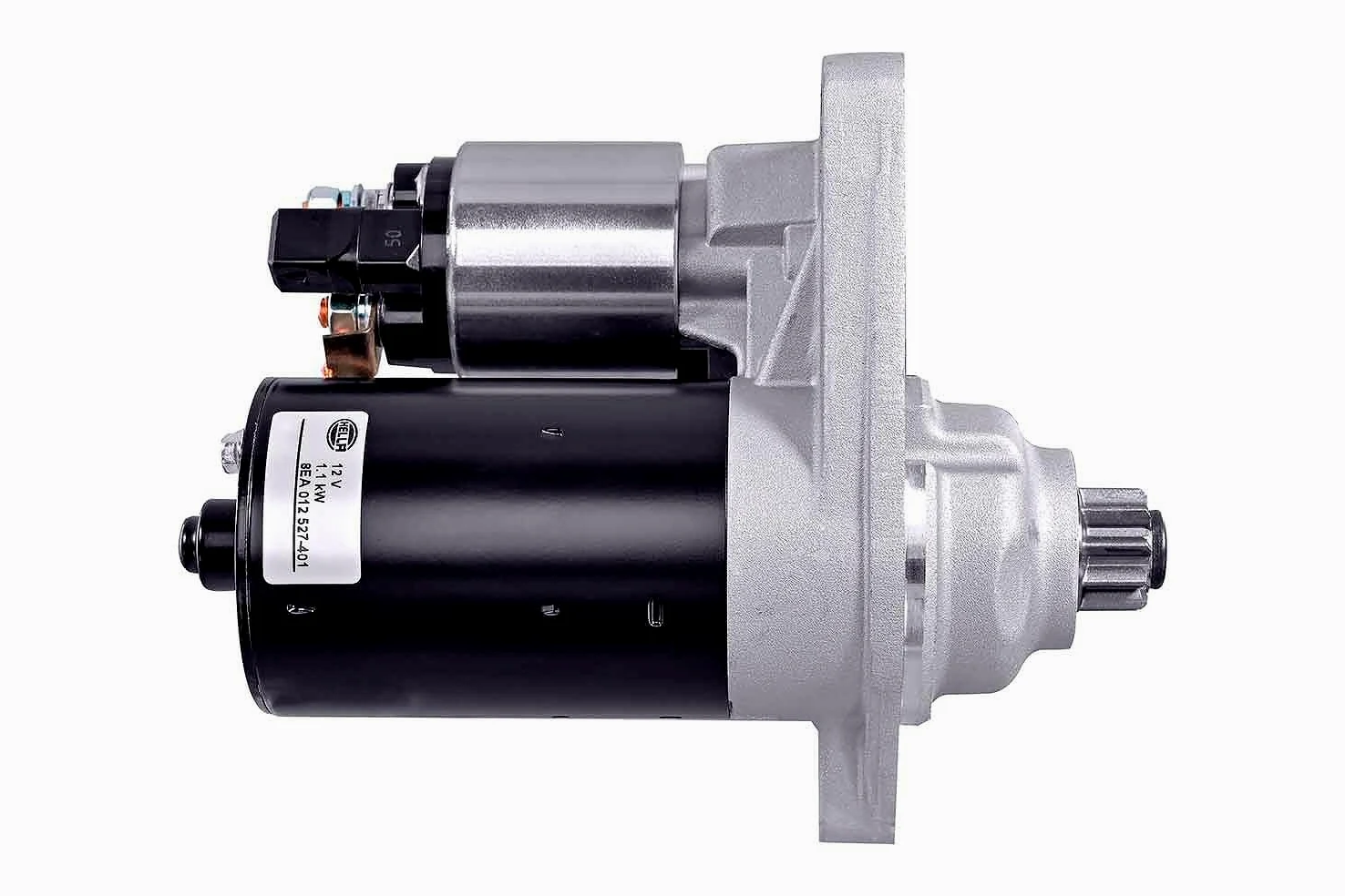 HELLA 8EA 012 527-401 Motor de arranque - 12V - 1.1kW