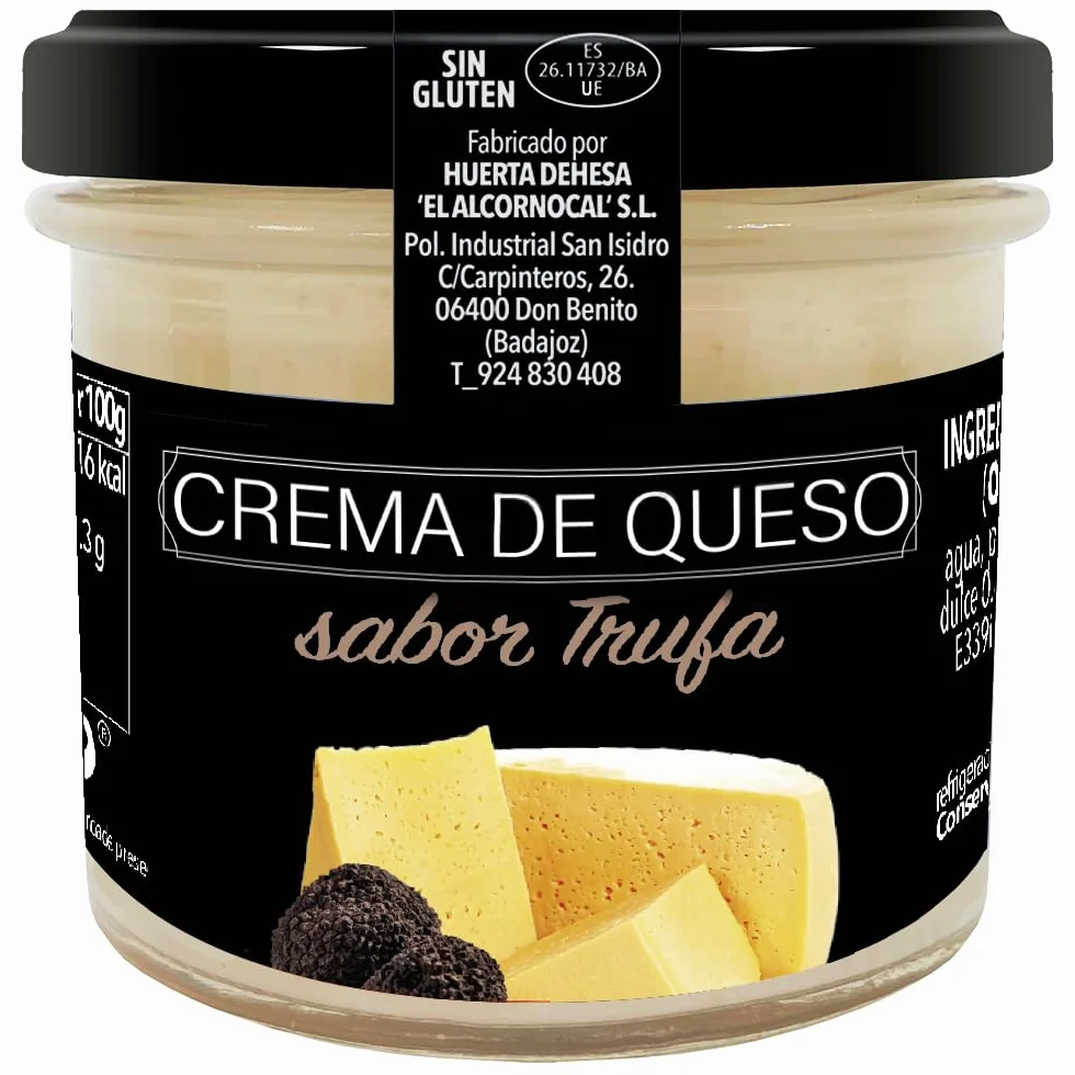 Iberitos Crema de Queso Sabor Trufa Monodosis 6x110g