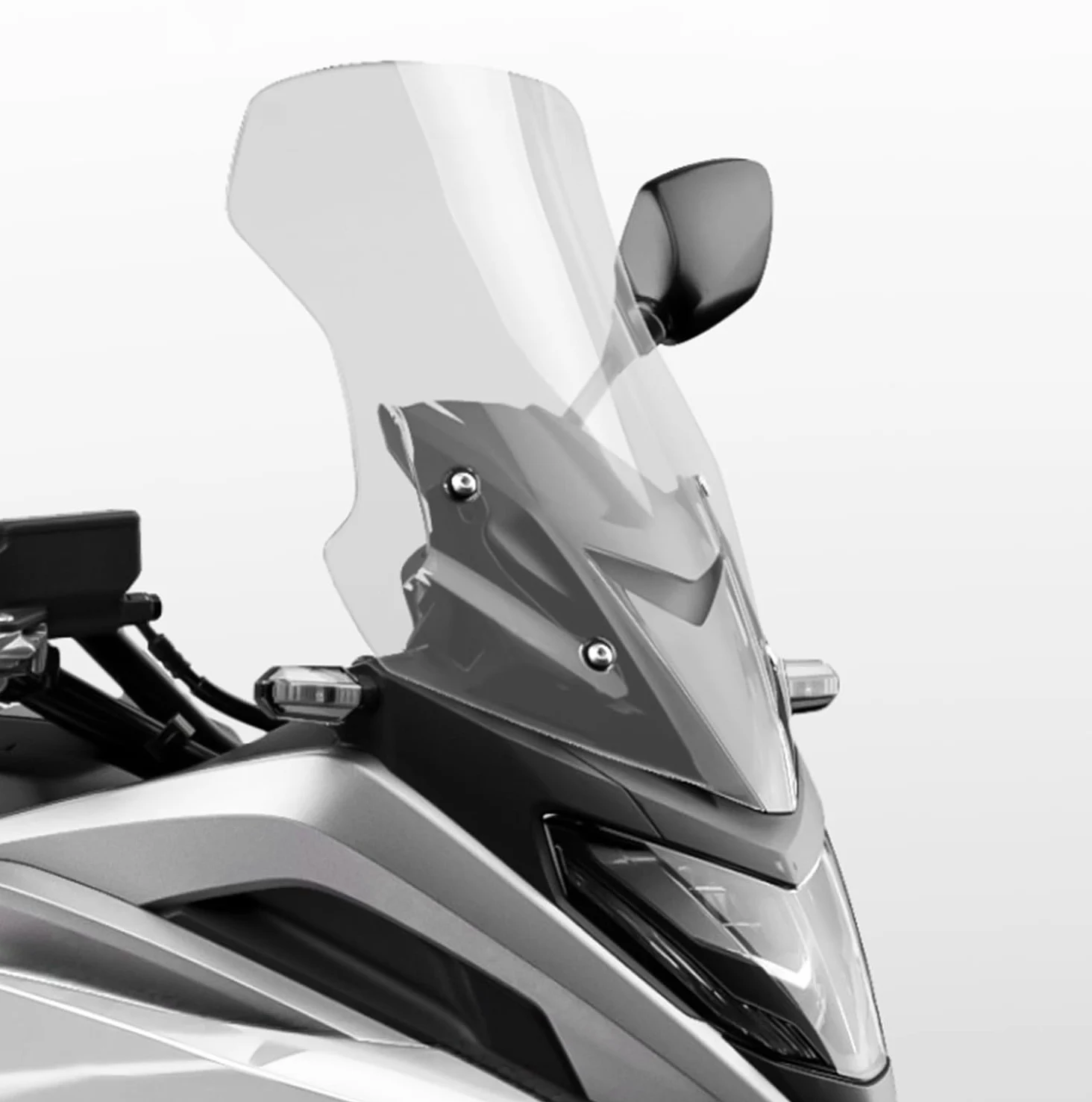 Cúpula Parabrisas para moto NC750X NC 750X 2021 2022 2023 2024 Aire Protección Vidro Carenado (Claro)