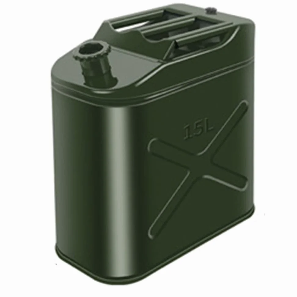 5 Galones De Gasolina De 20 litros, Depósito De Gasolina con Manguera para Motocicleta De Coche, Adecuado para Automóviles Y Motocicletas,ironcover-15L