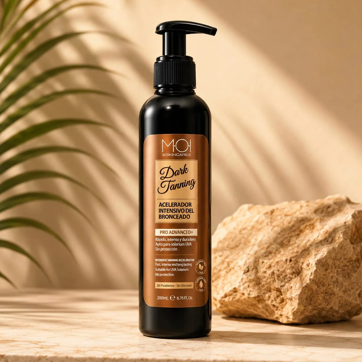 MOI Profesional DARK TANNING Acelerador intensivo del bronceado Solarium 200ml