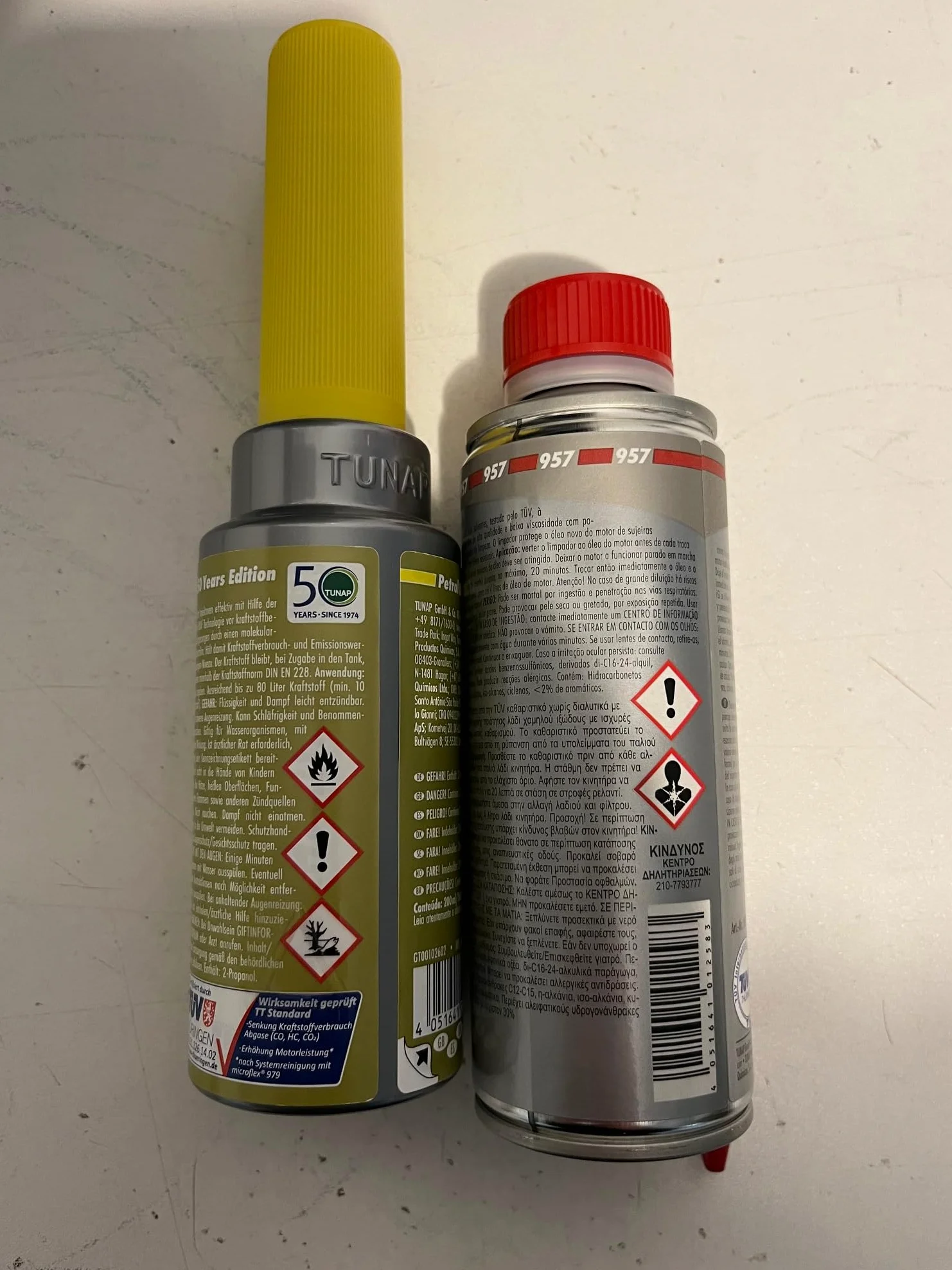 TUNAP Kit Limpieza Motor y Inyectores Gasolina 974 157 (El emabalaje puede variar)